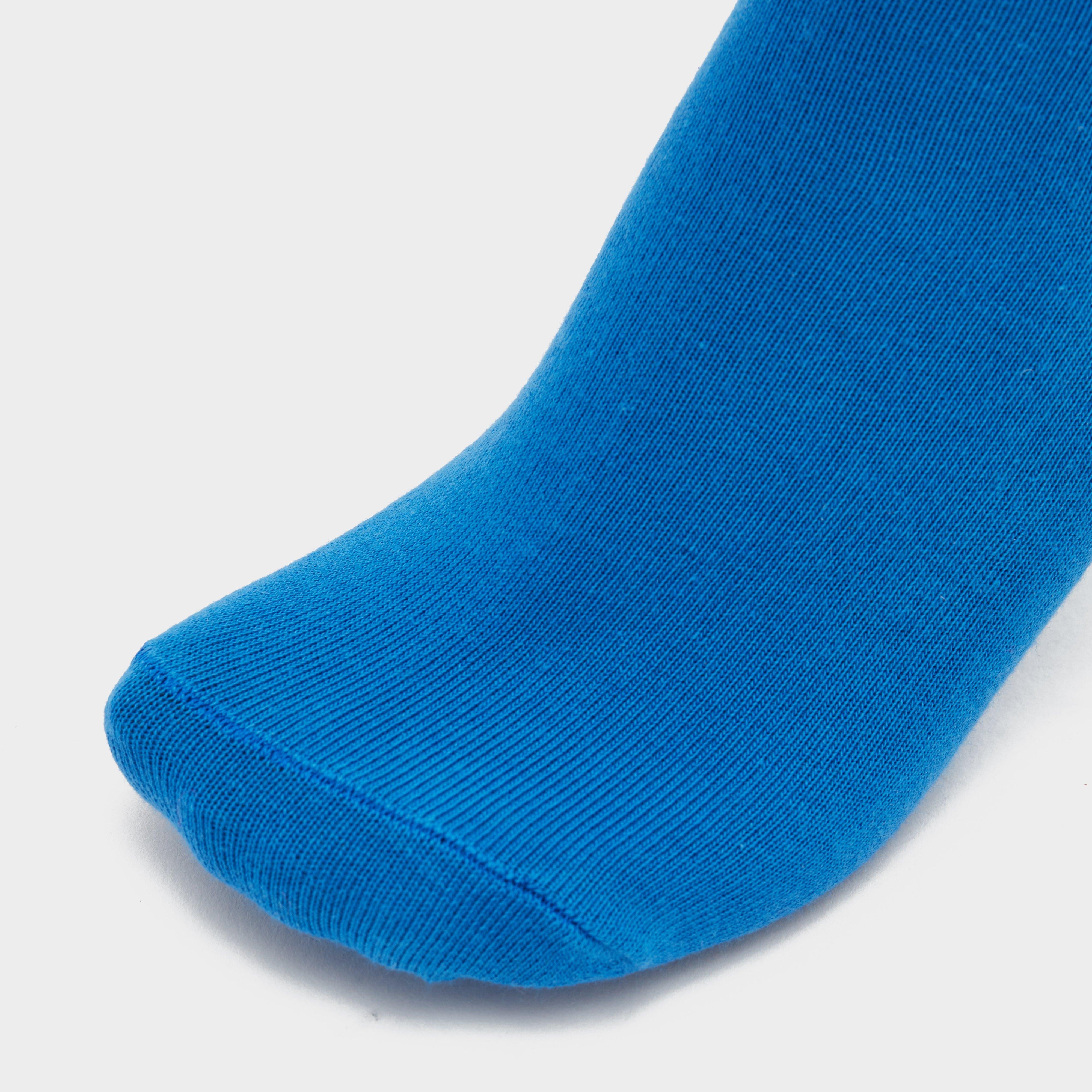 Kids Argyle Cotton Socks Blue