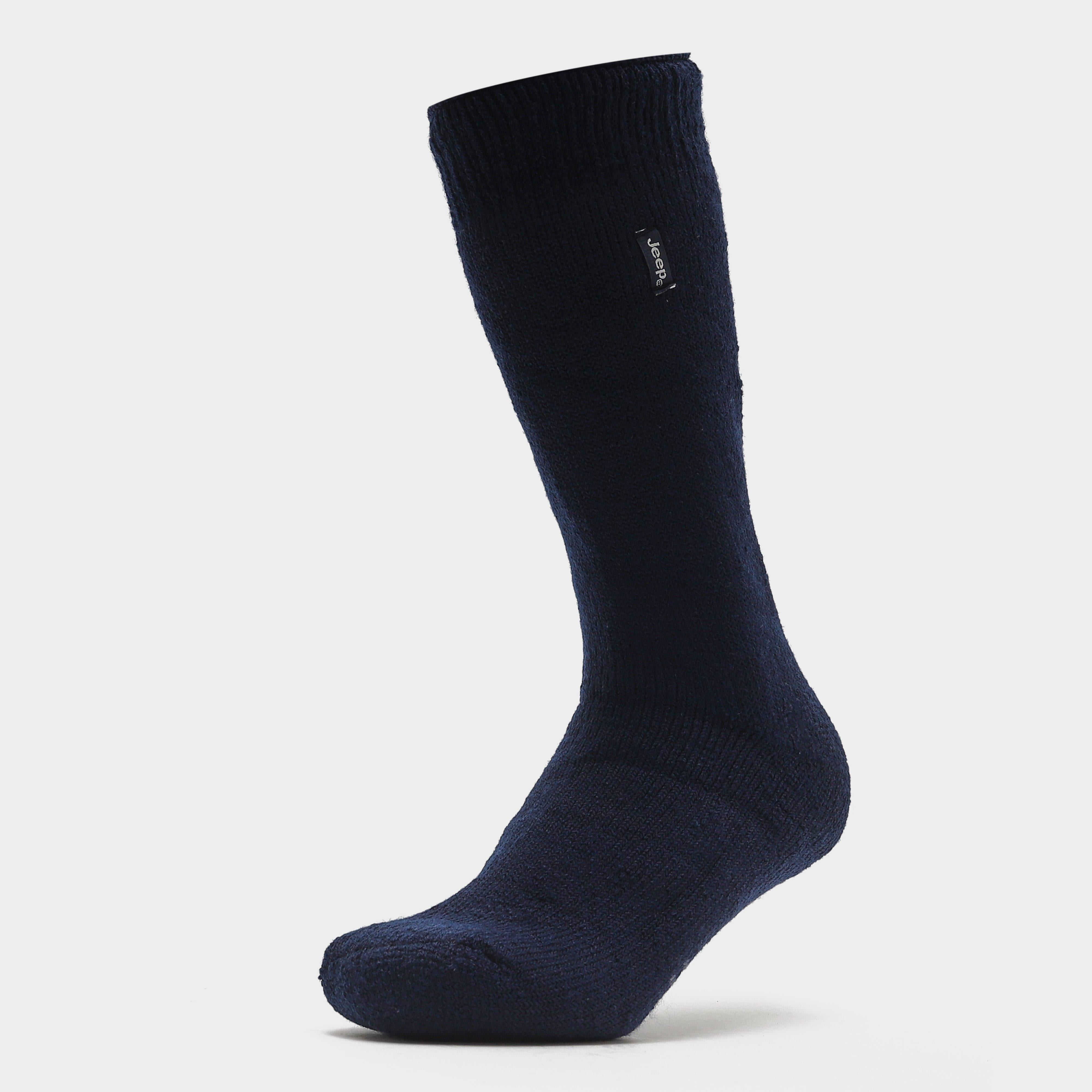 Mens Thermal Brushed Socks Navy
