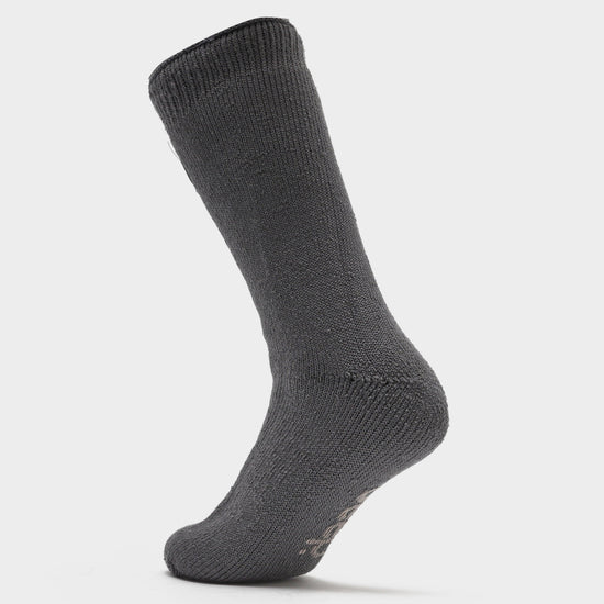 Mens Thermal Brushed Socks Grey