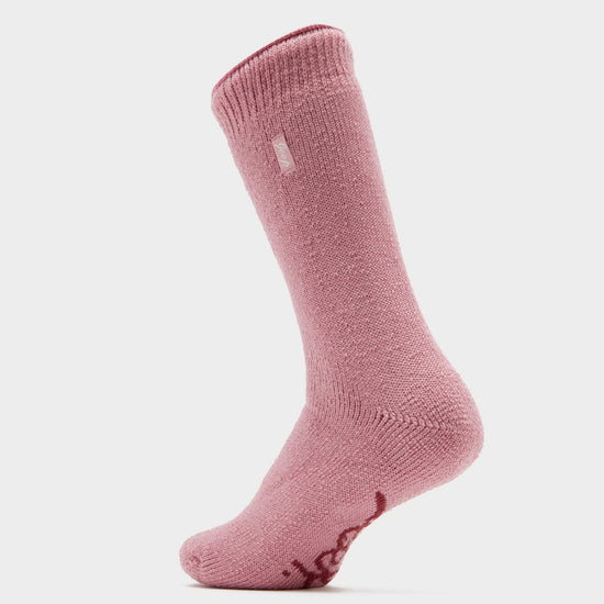 Womens Thermal Brushed Socks Pink