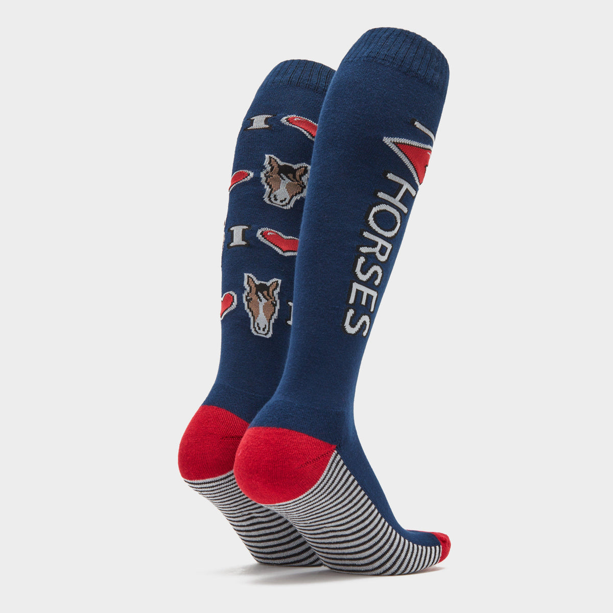 Kids Novelty Socks I Love Horses