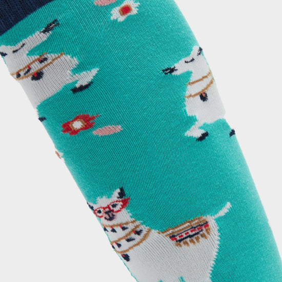 Adults Novelty Socks Llamas