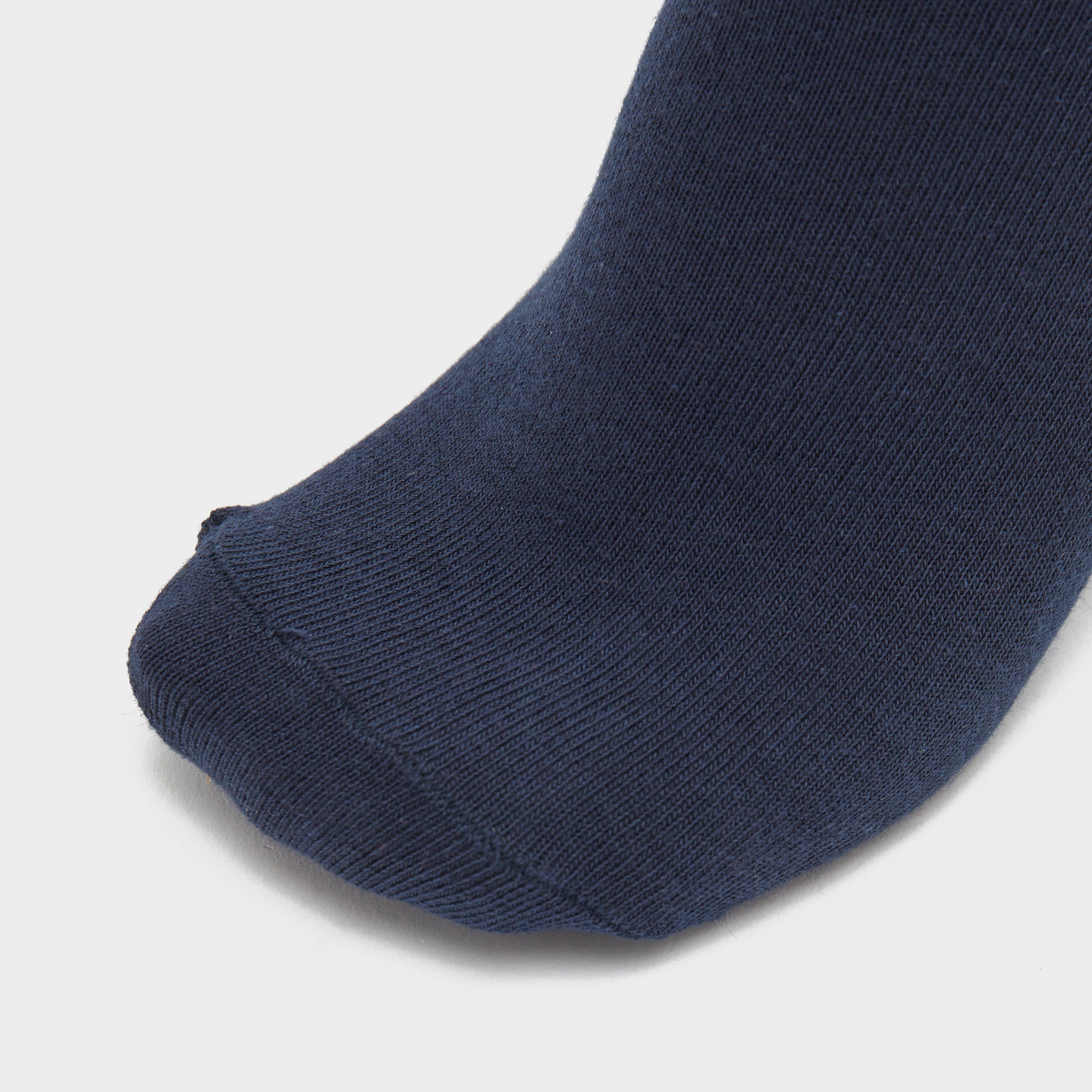 Adults Argyle Cotton Socks Navy