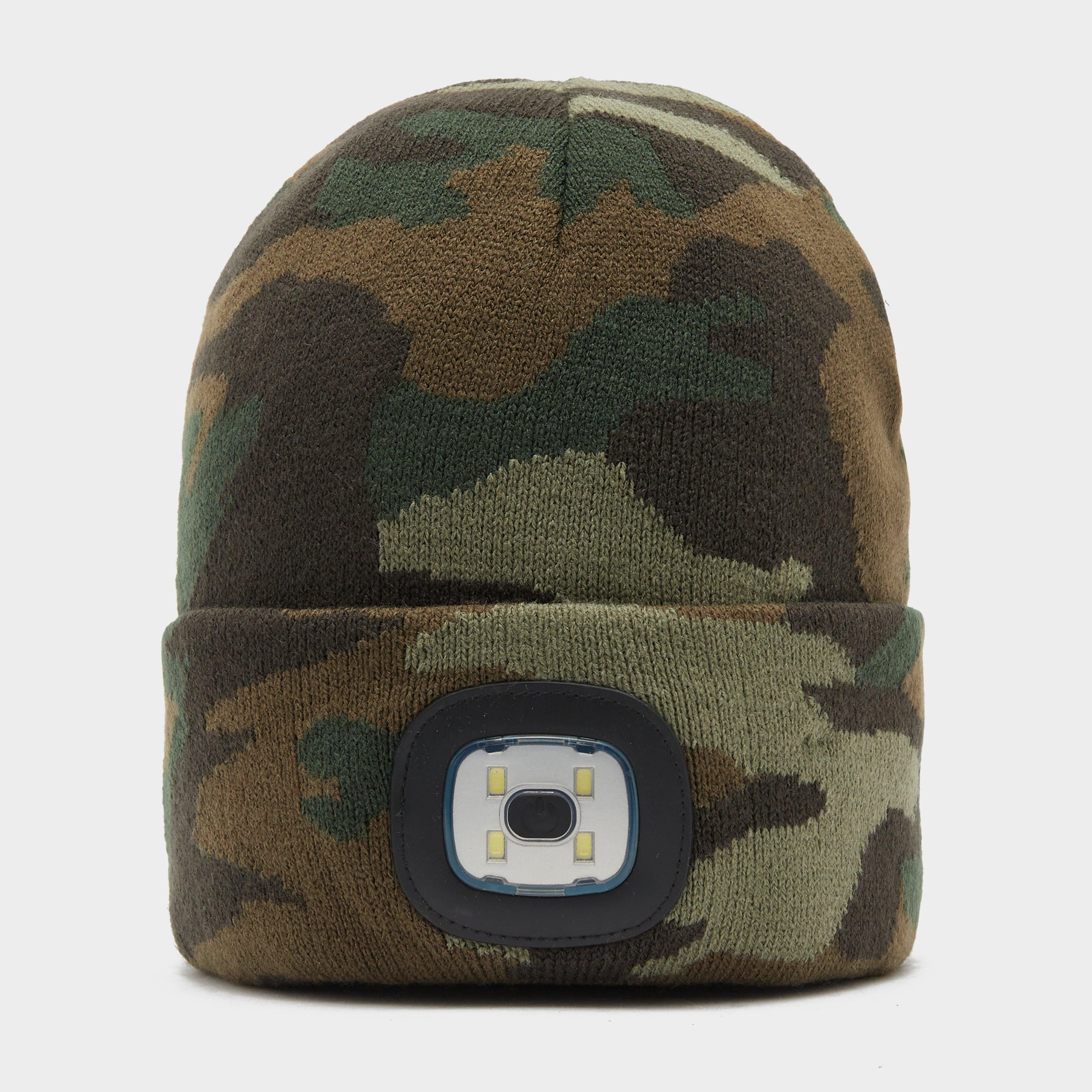 Mens Vision LED Beanie Hat Camo