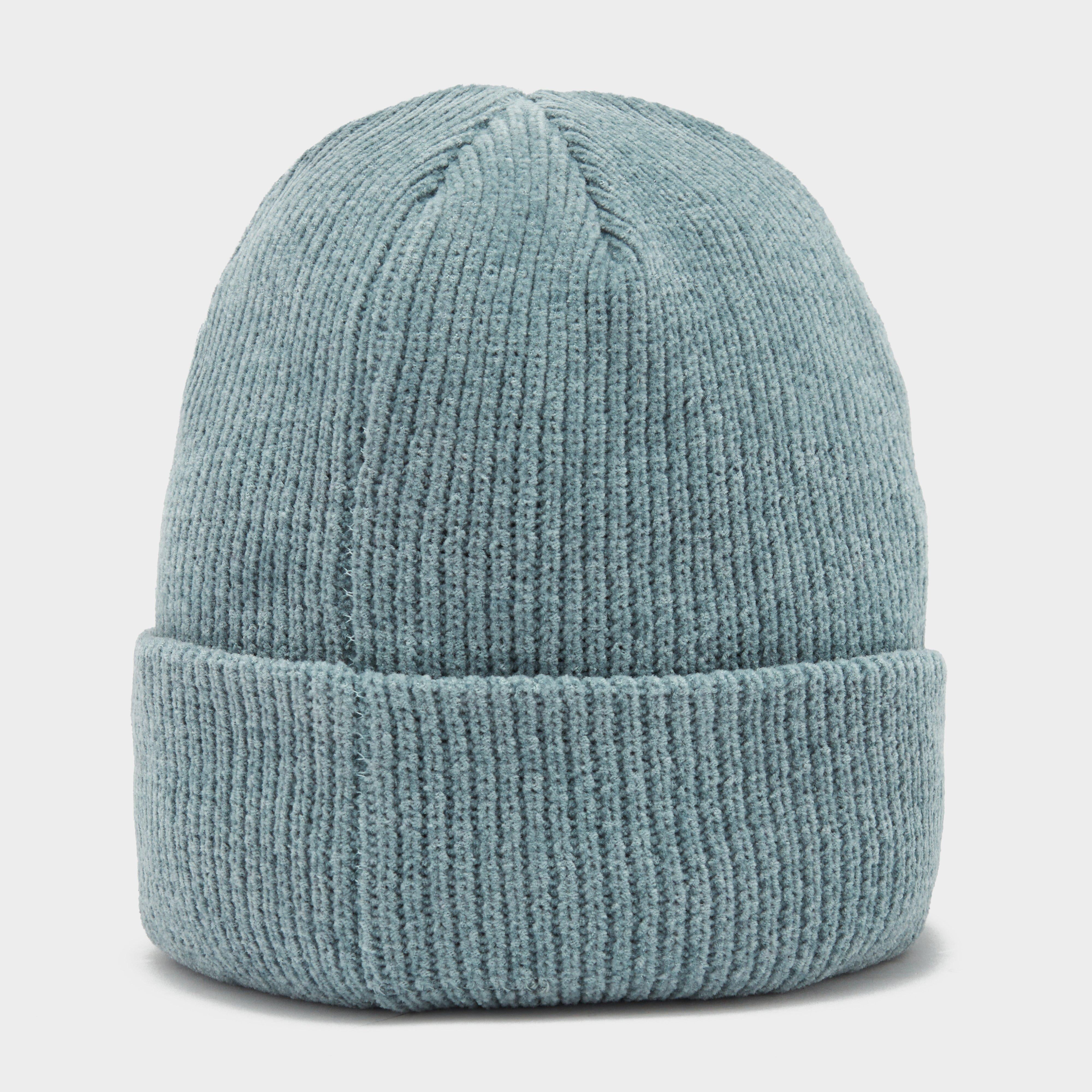 Womens Chenille Thermal Hat Grey