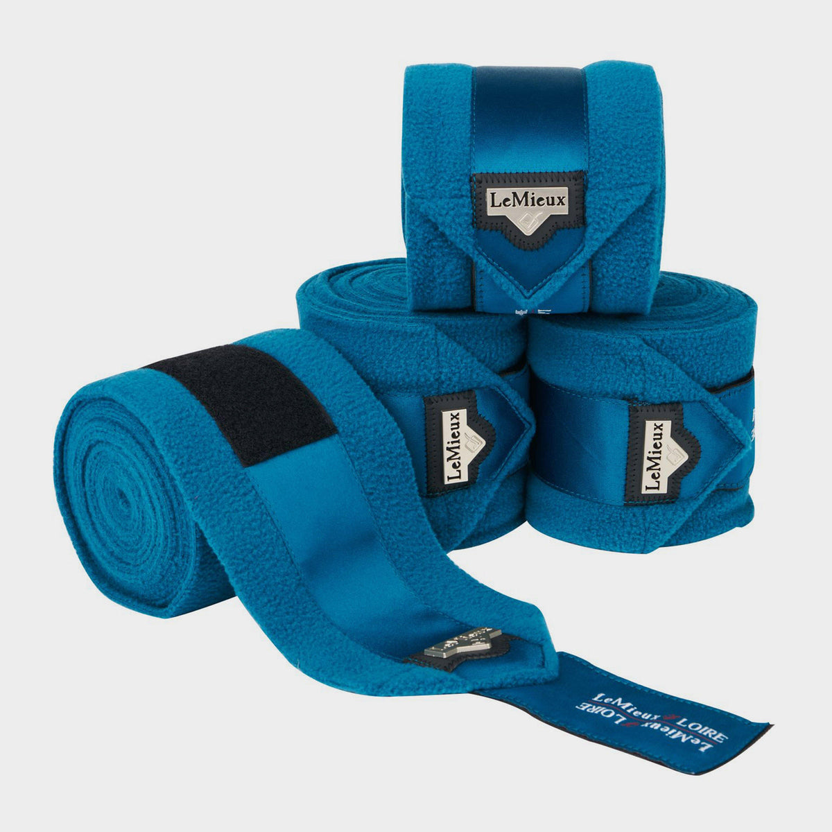 Loire Satin Polo Bandages Marine