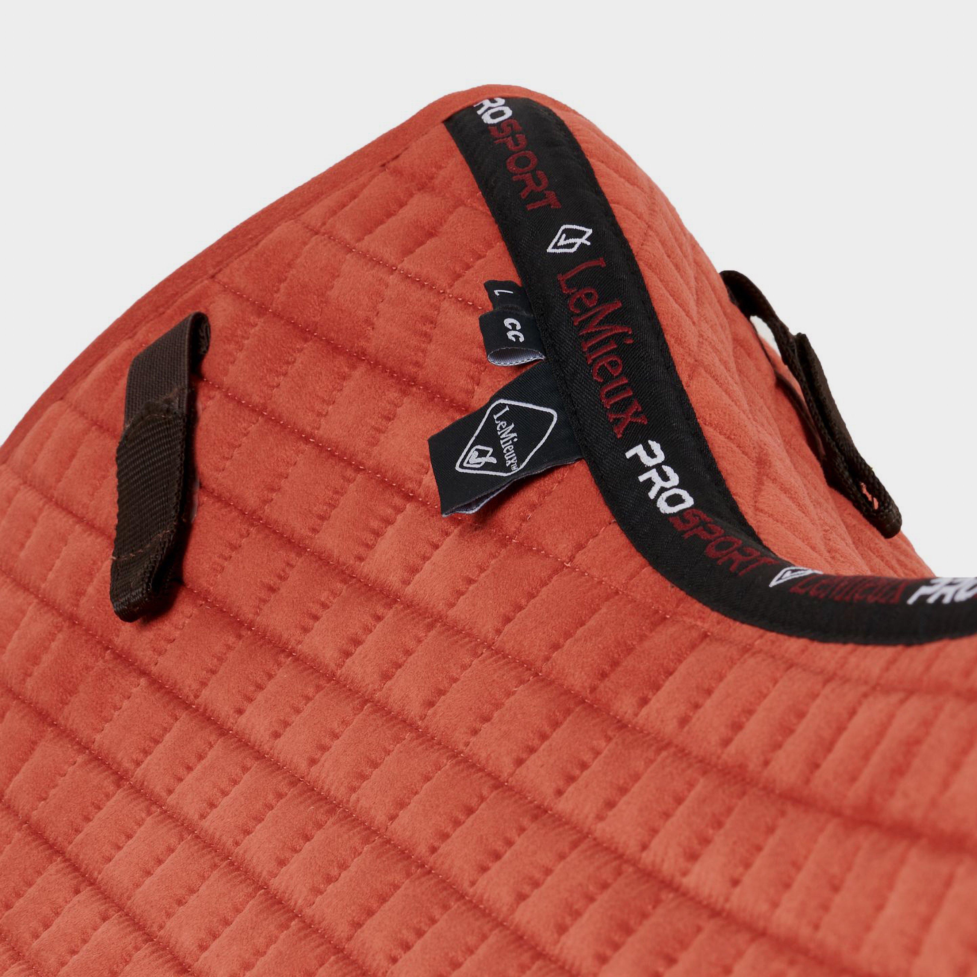 Suede Close Contact Square Saddle Pad Sienna