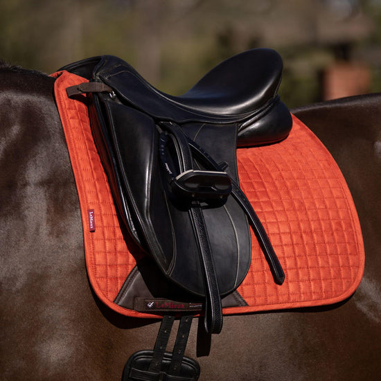 Suede Dressage Saddle Pad Sienna