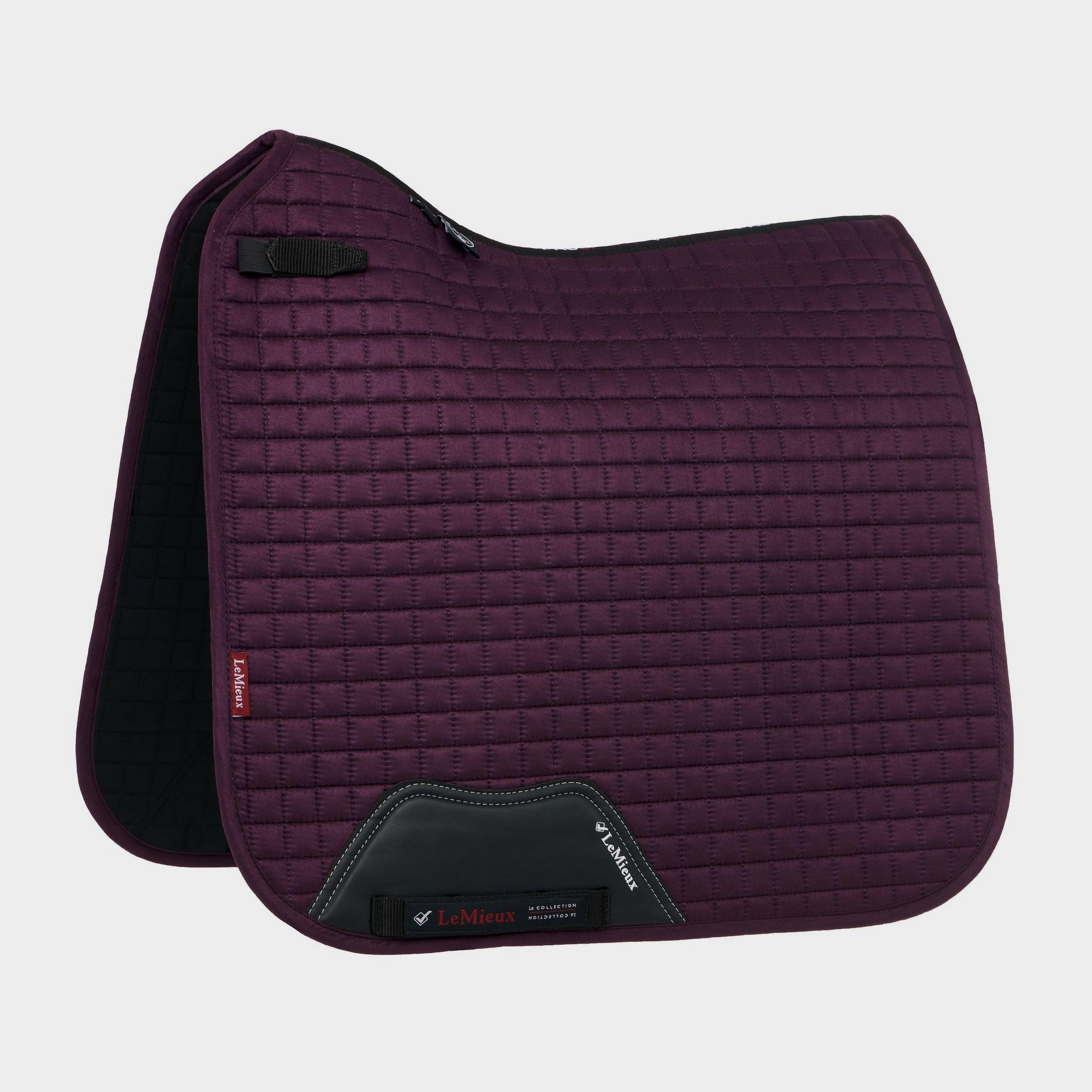 Suede Dressage Saddle Pad Fig