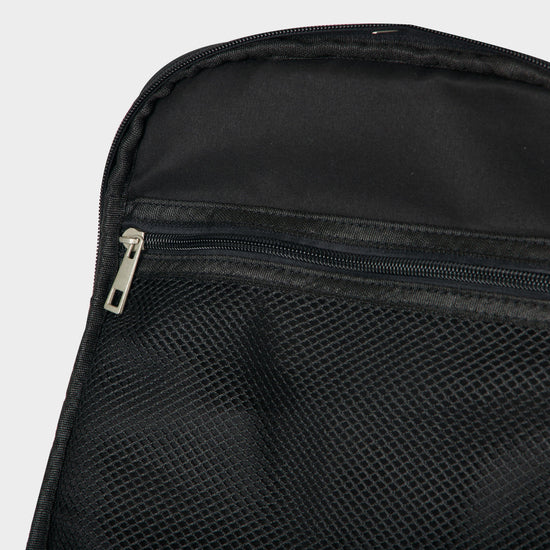 PU Leather Grooming Bag Black