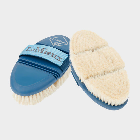 Flexi Goats Hair Body Brush Marine