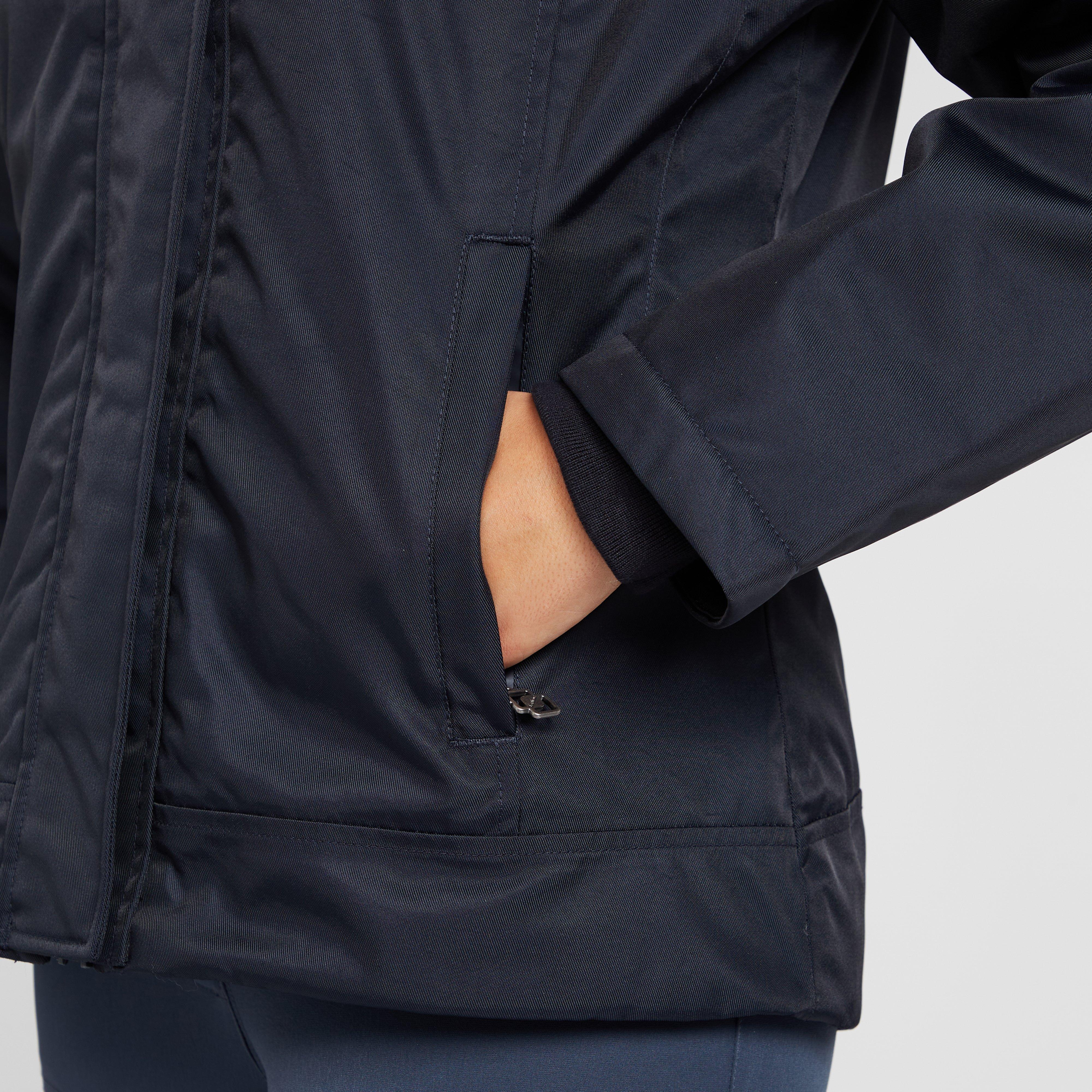 Womens Waterproof Short Riding Coat Navy