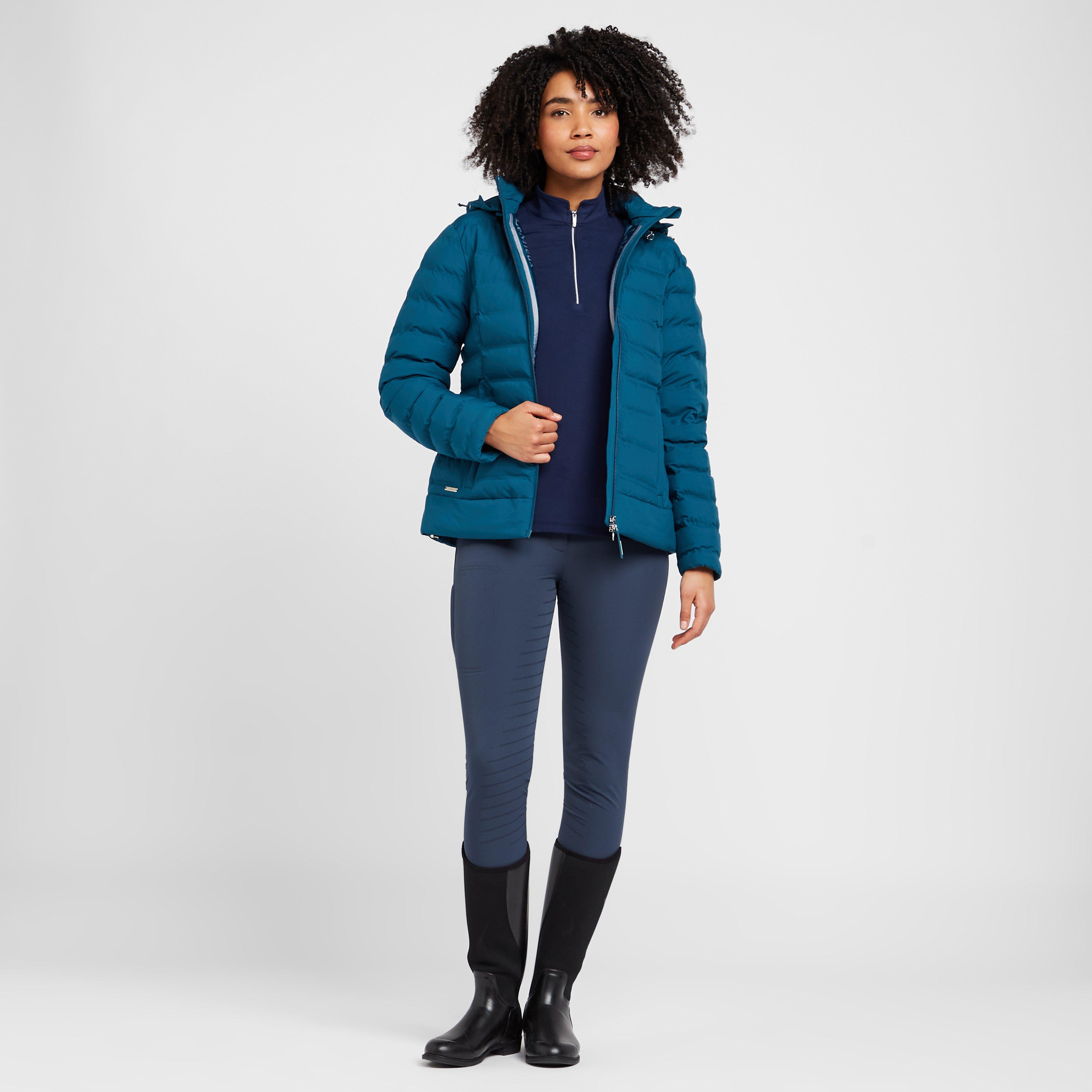 Womens Elize Waterproof Puffer Jacket Marine