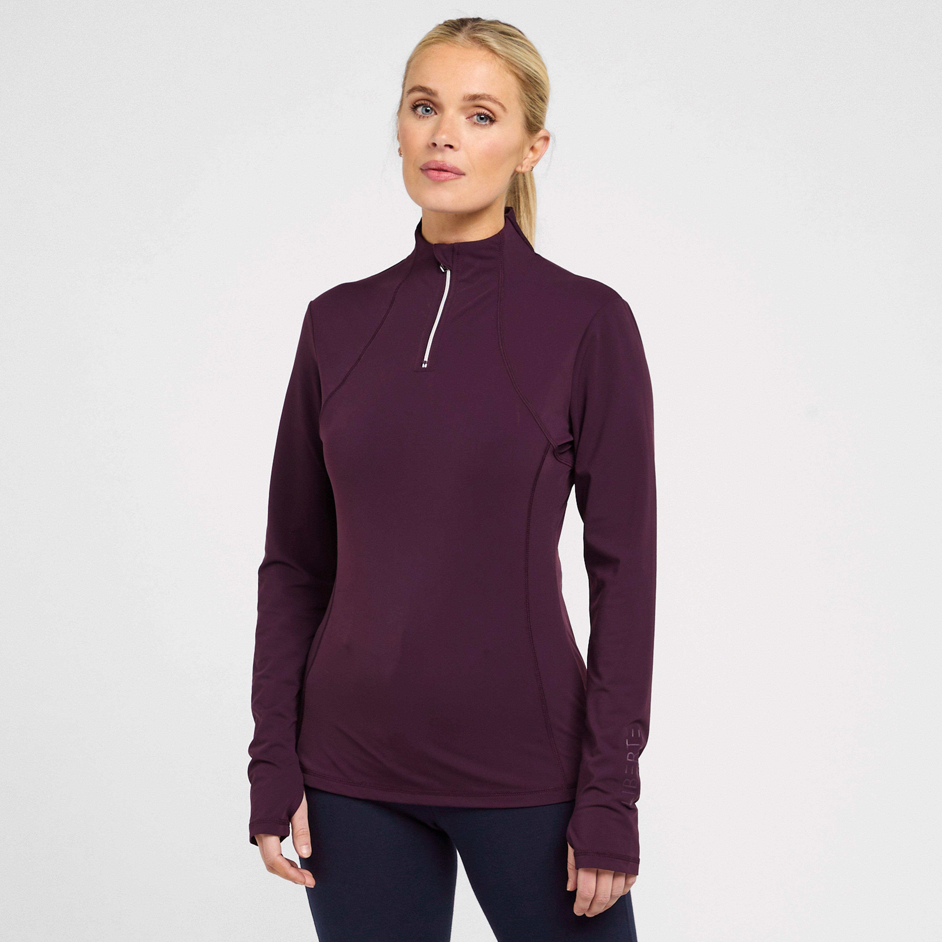 Womens Liberte 1/4 Zip Base Layer Fig