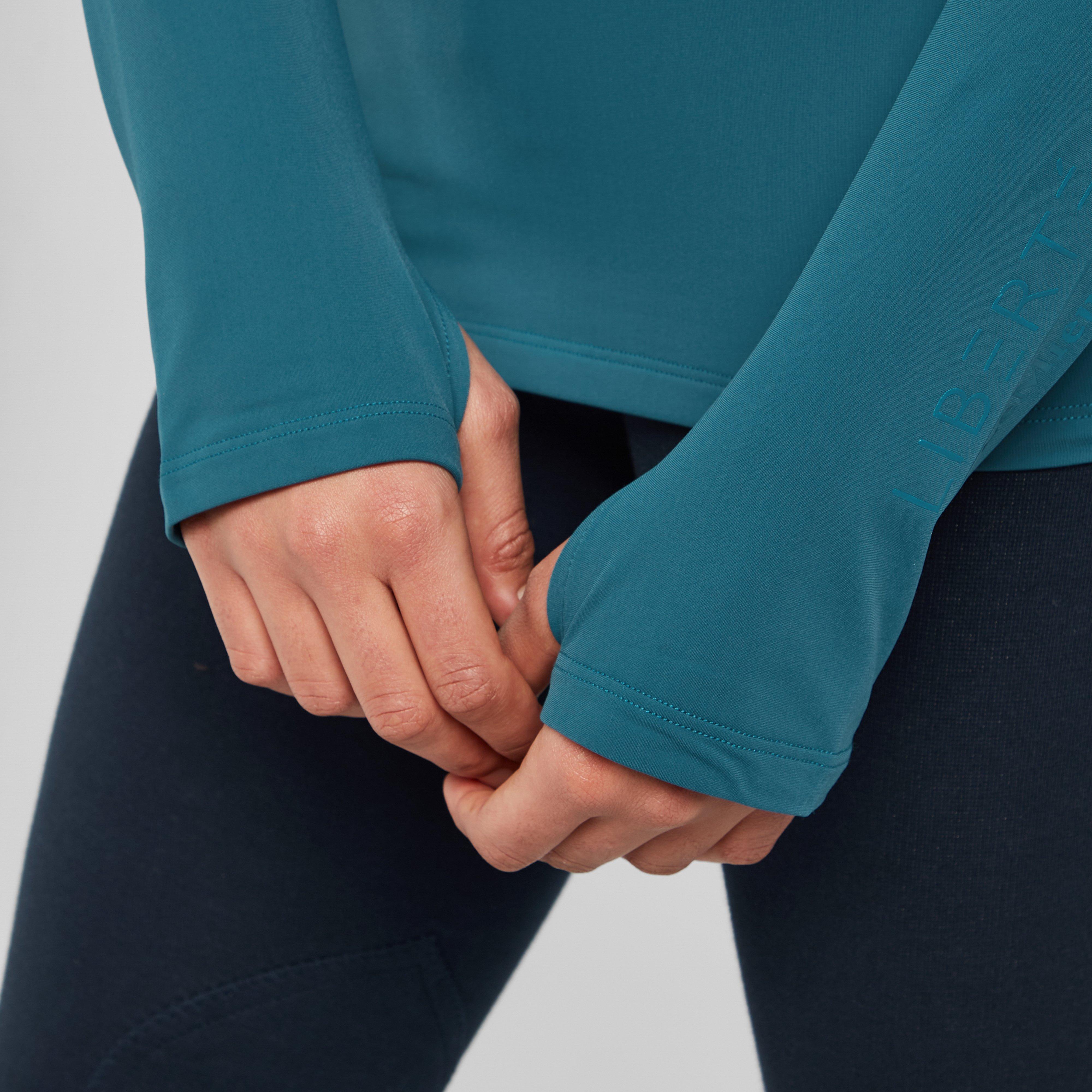 Womens Liberte High Neck Base Layer Marine