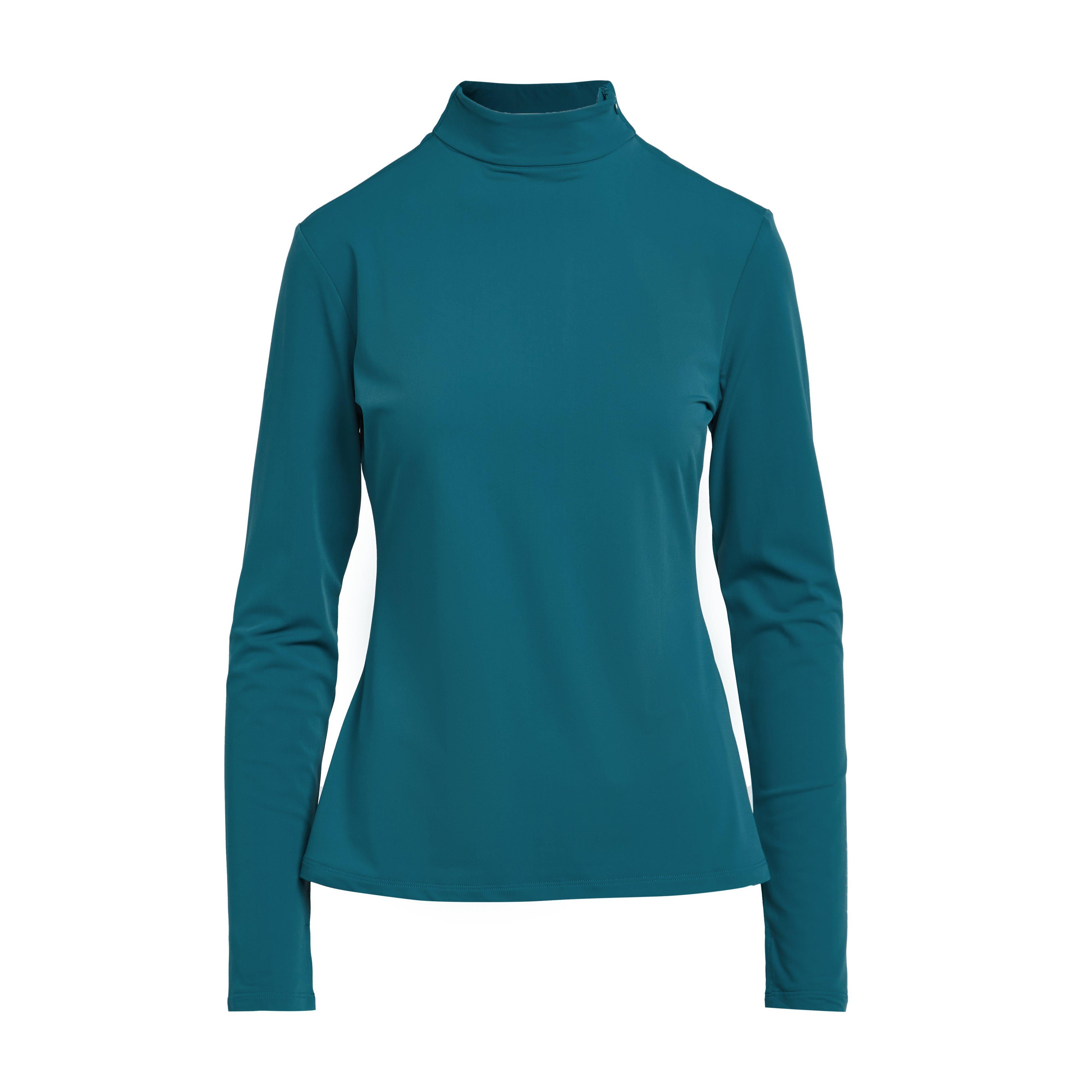 Womens Liberte High Neck Base Layer Marine