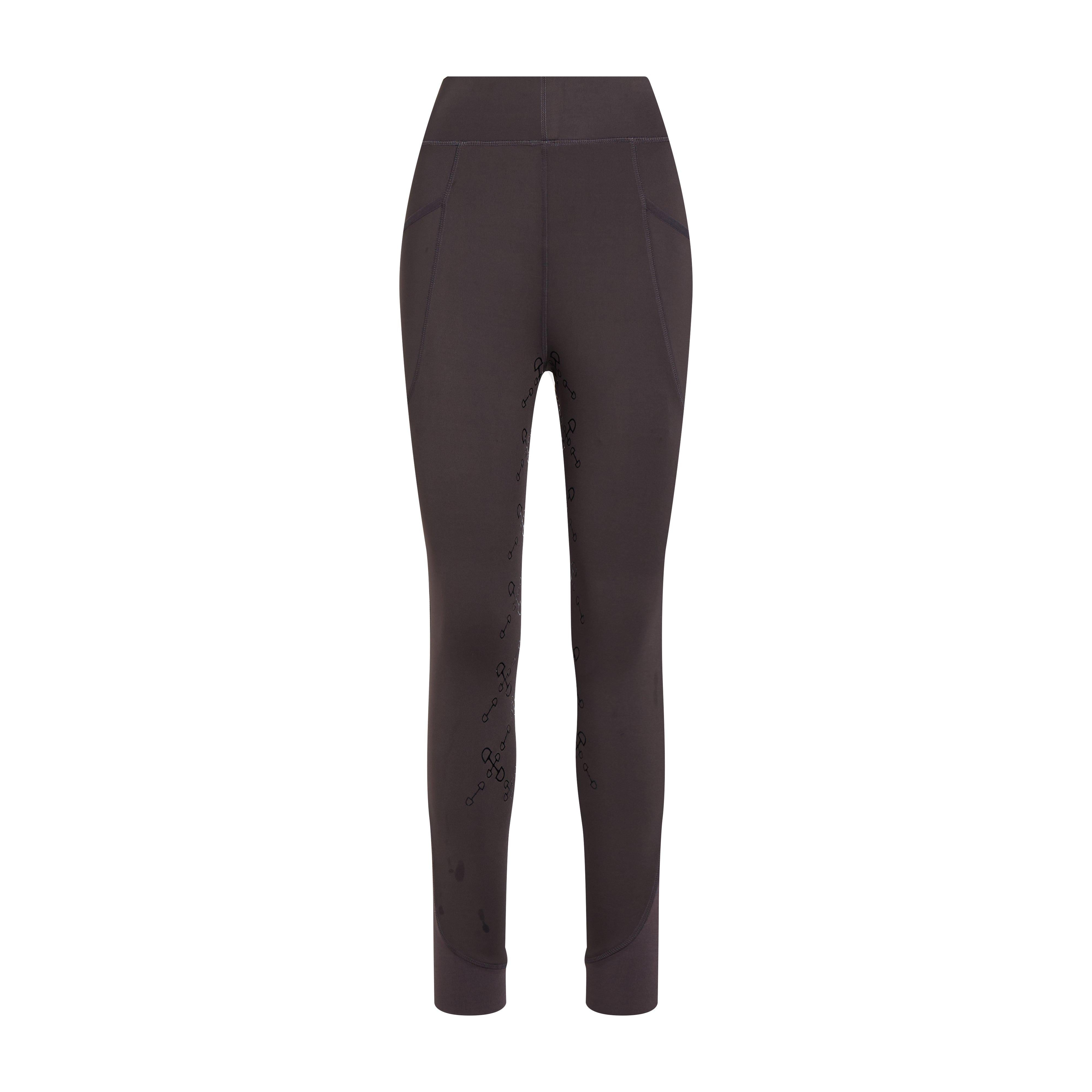 Womens Winter Pull On Breeches Liquorice