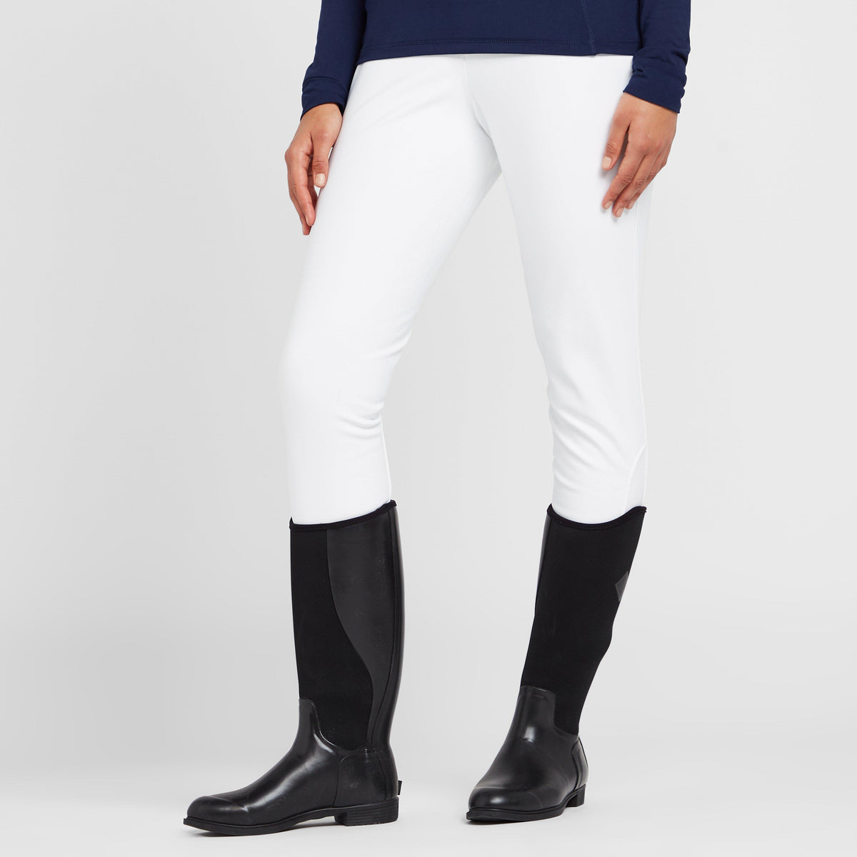 Womens Drytex Full Seat Breeches White