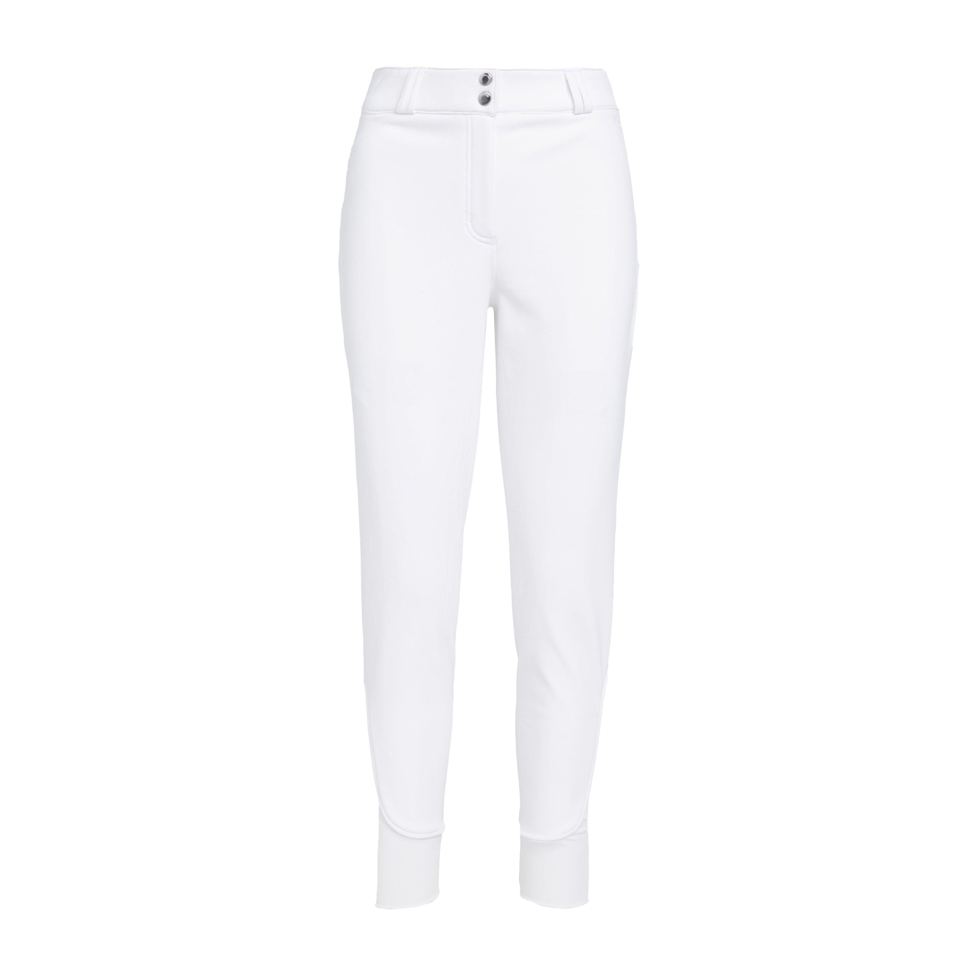 Womens Drytex Full Seat Breeches White