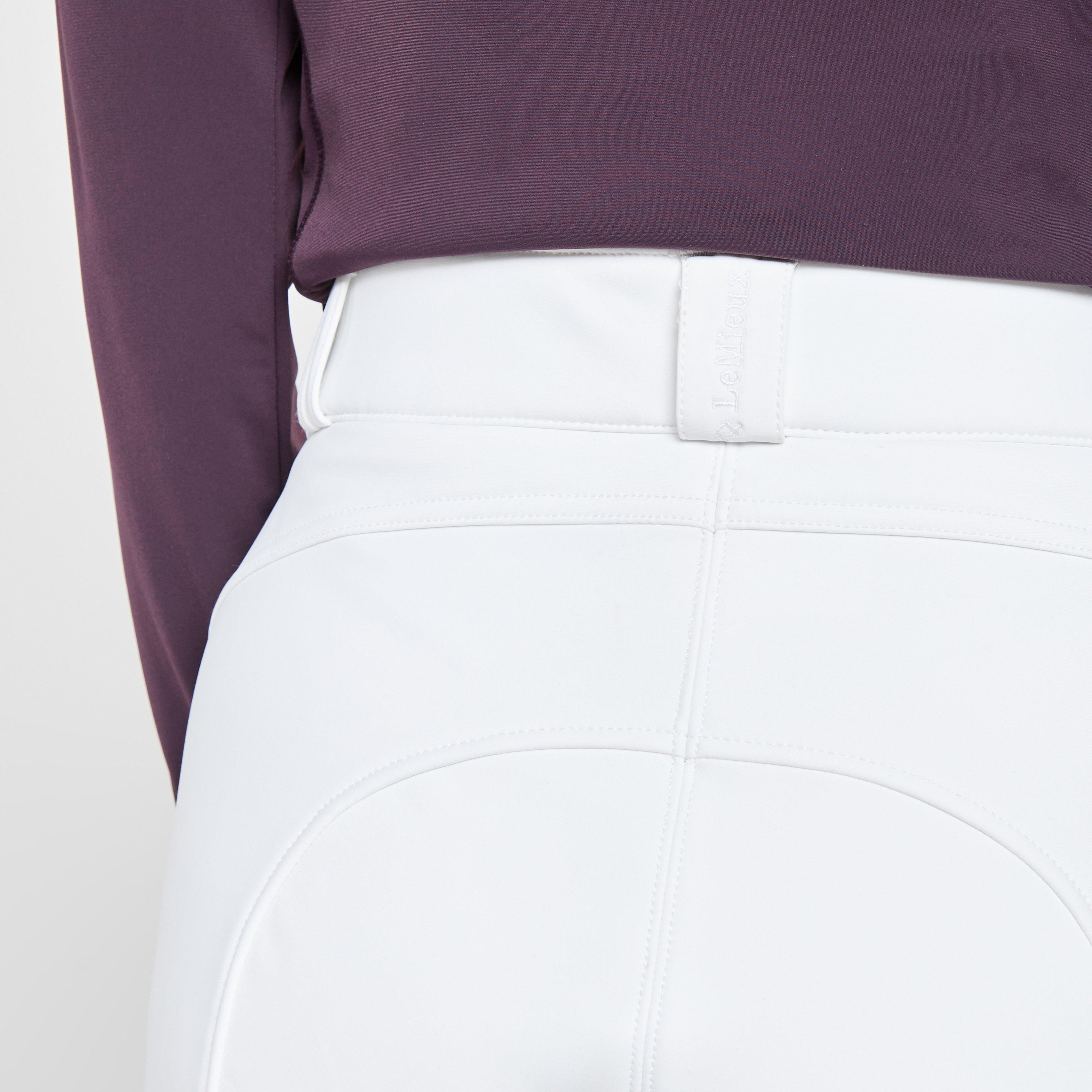 Womens Drytex Knee Grip Breeches White