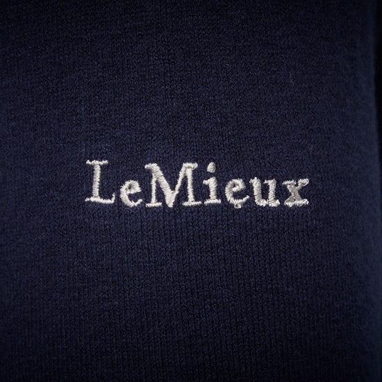 Mens Elite Round Neck Sweater Navy