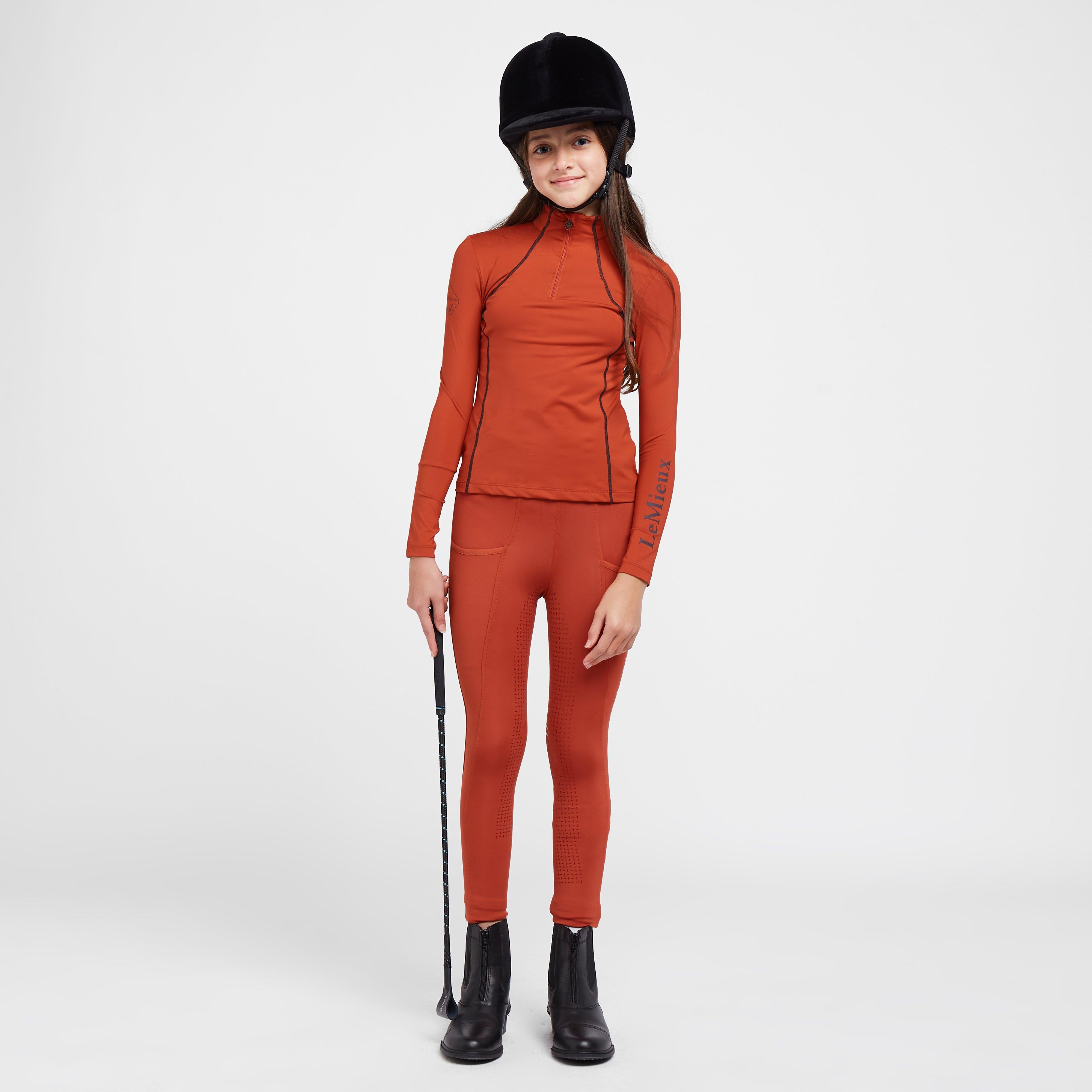 Young Rider Pull On Breeches Sienna