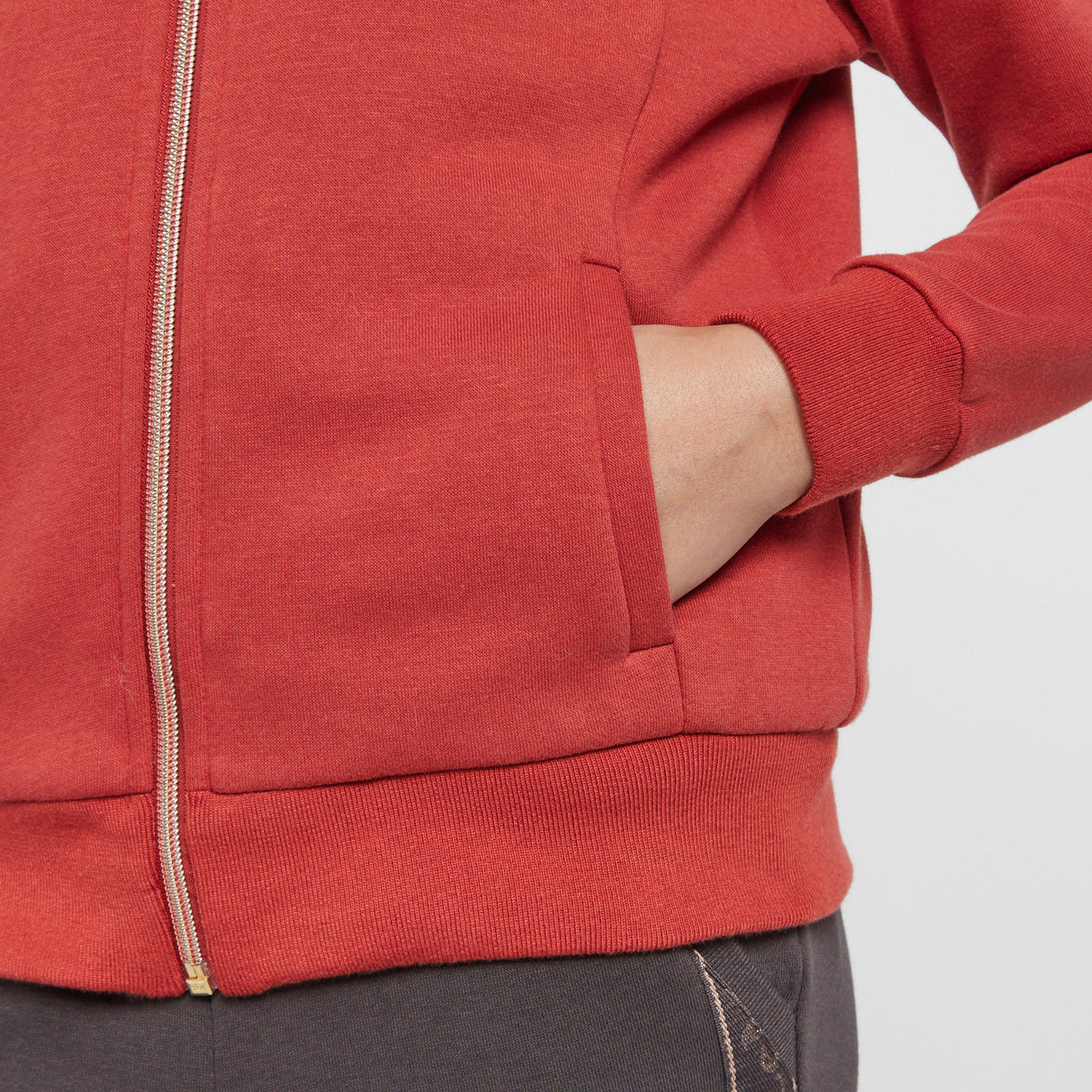 Young Rider Sherpa Full Zip Jacket Sienna