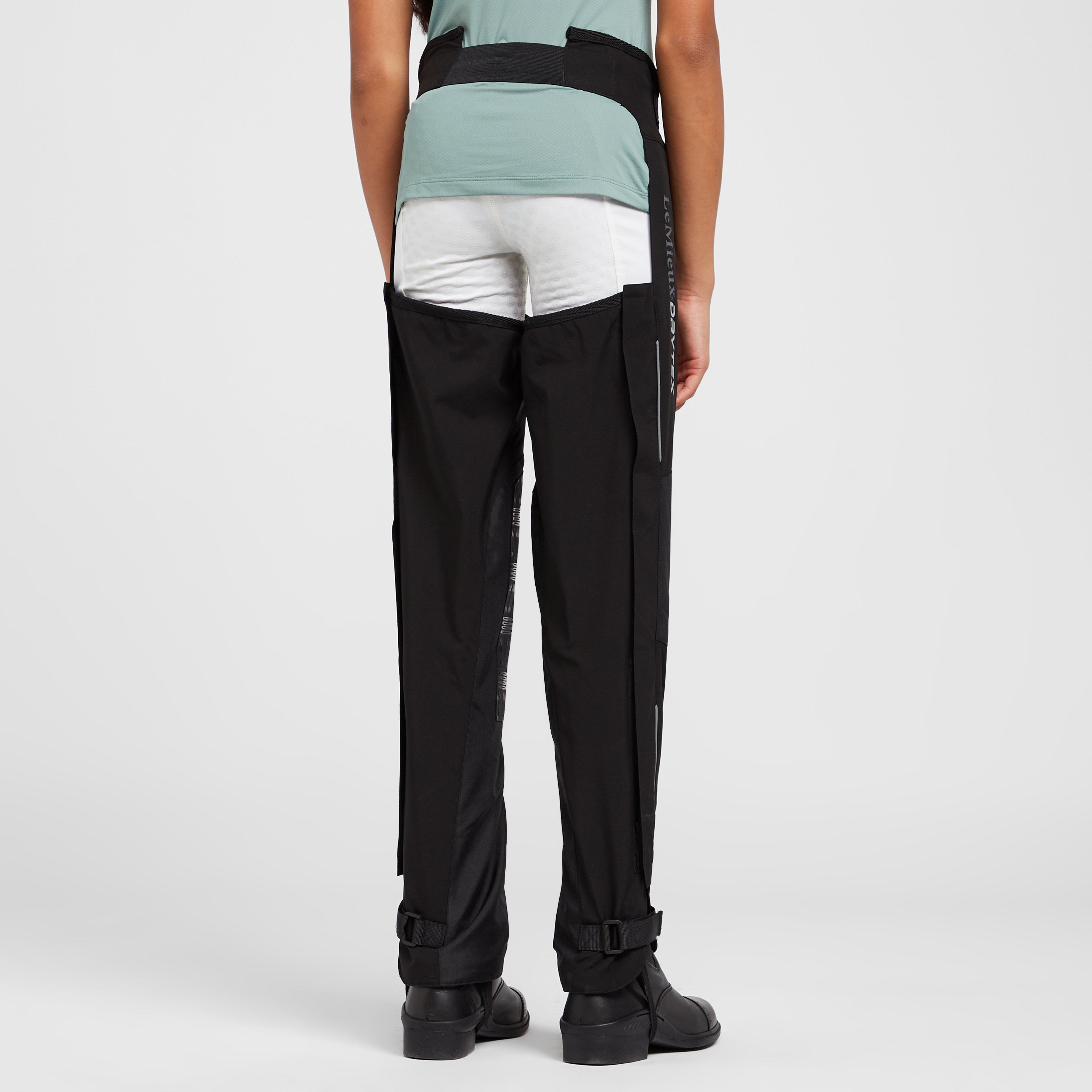 Young Rider Waterproof Chaps Black