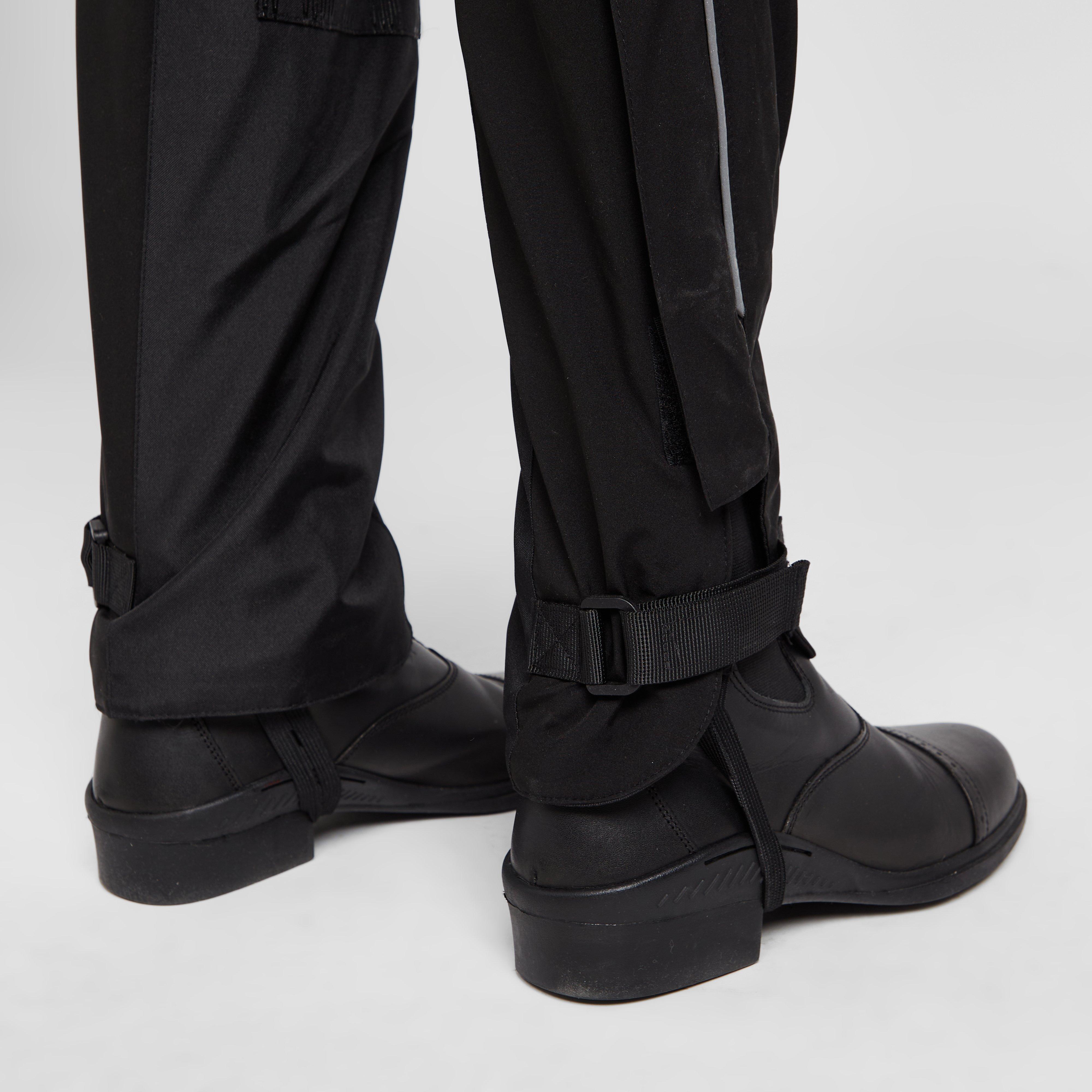 Young Rider Waterproof Chaps Black
