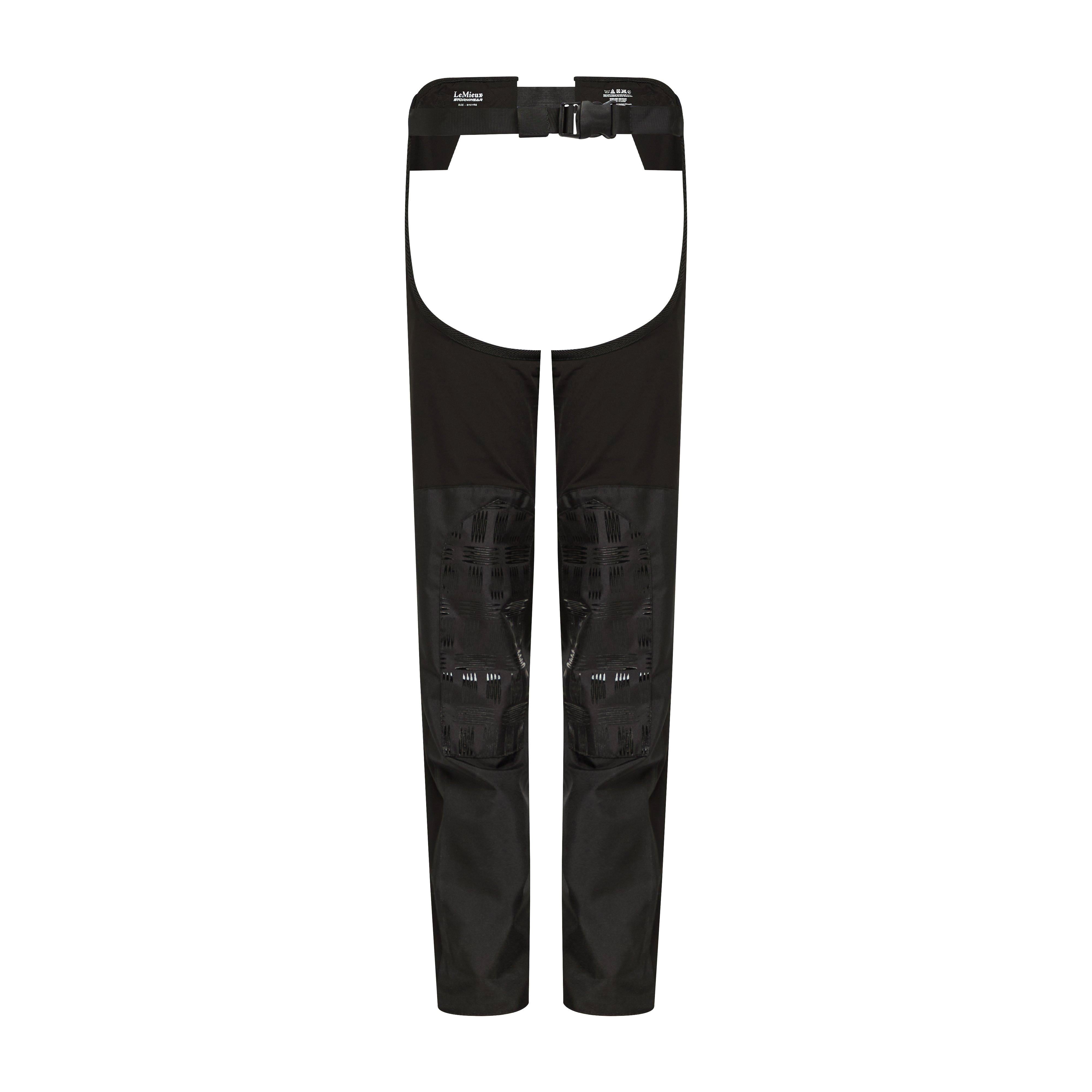 Young Rider Waterproof Chaps Black