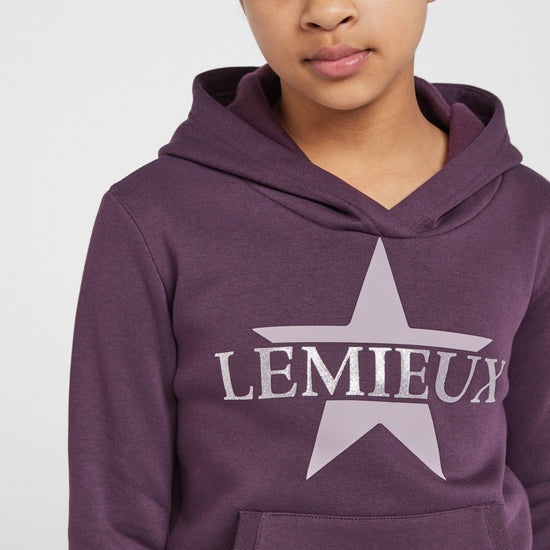 Childs Mini Star Hoodie Fig