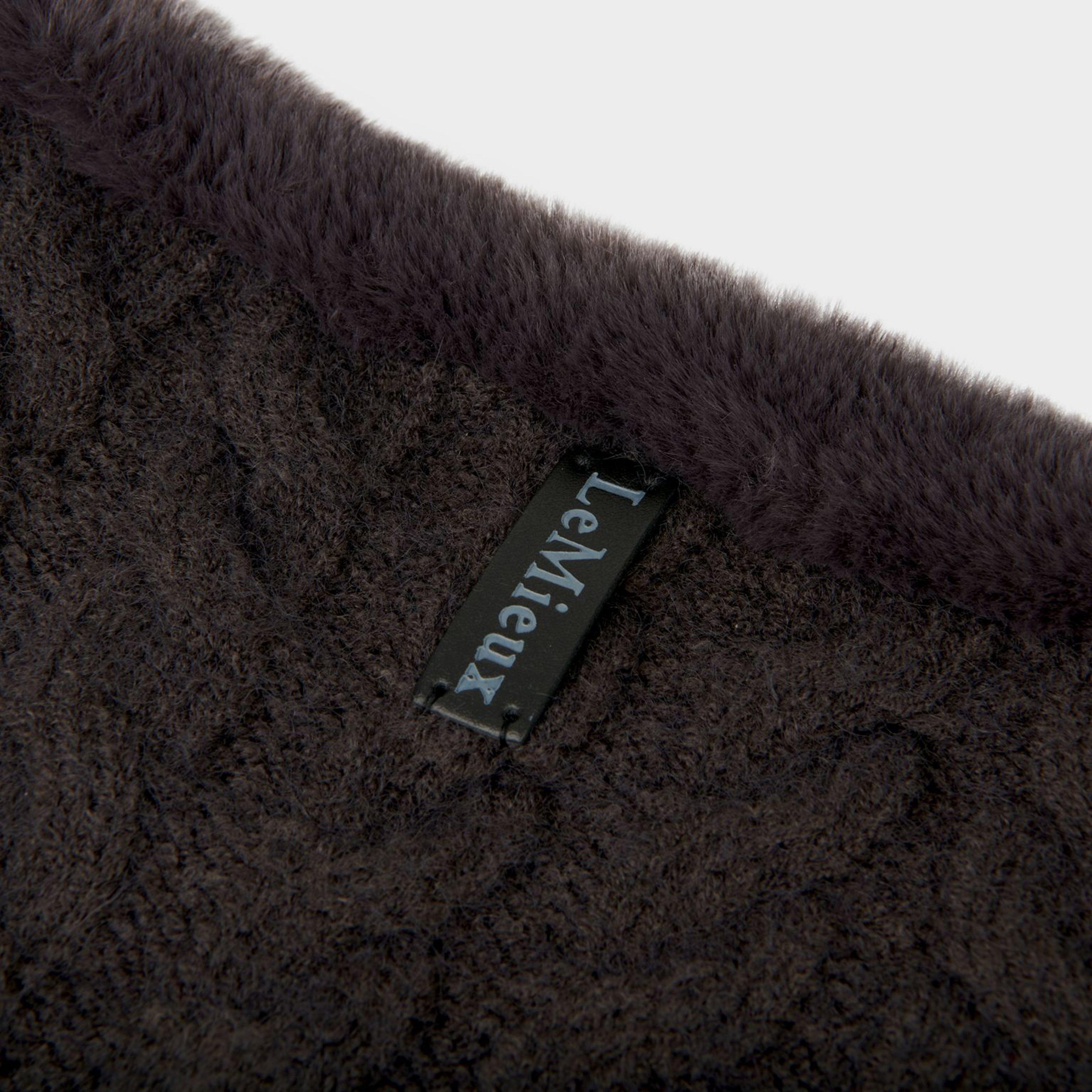 Cable Knit Snood Liquorice