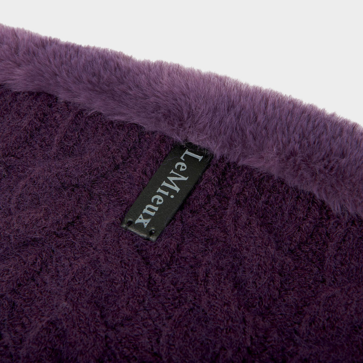 Cable Knit Snood Fig