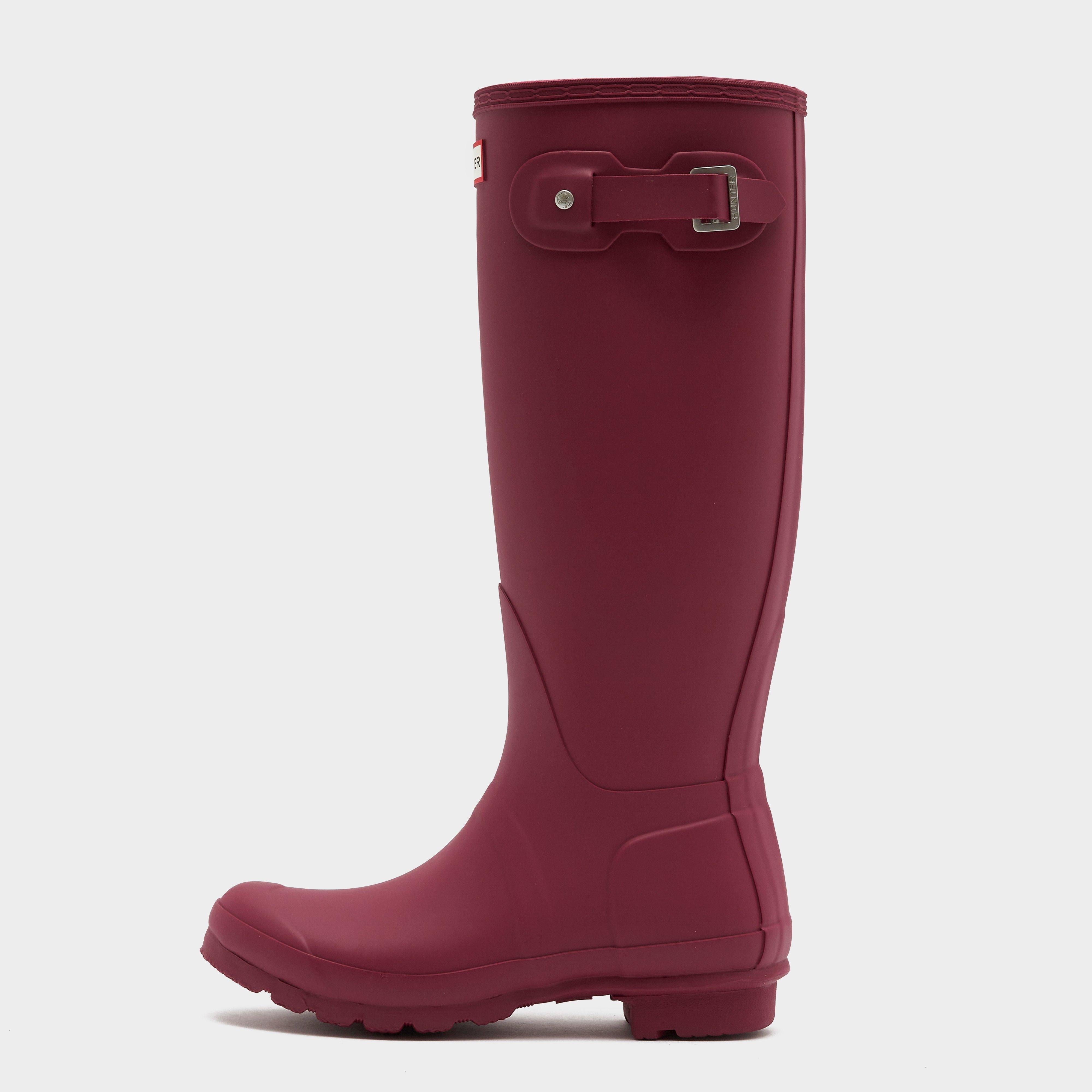 Womens Original Tall Wellington Boots Burgundy