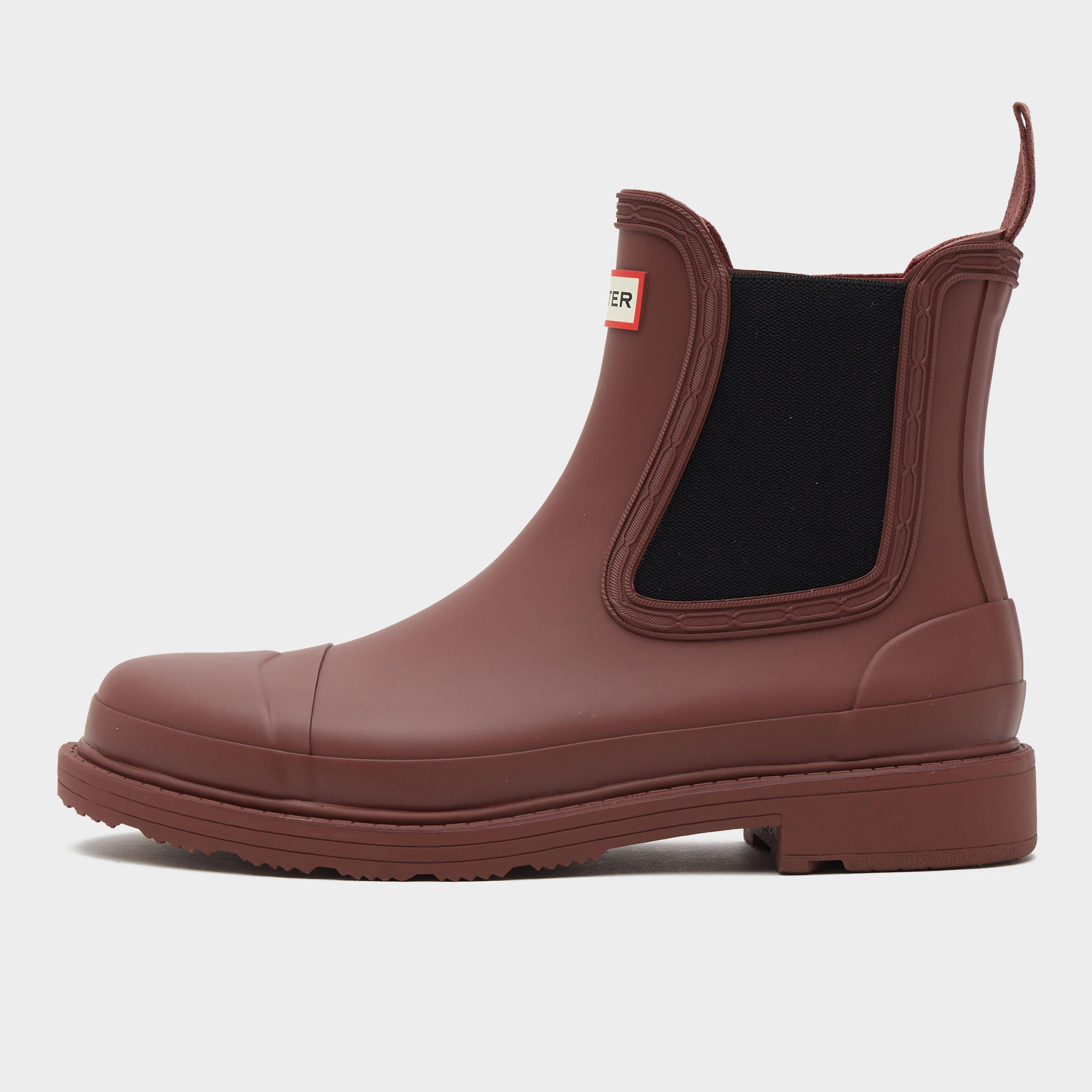 Womens Commando Chelsea Boots Brown