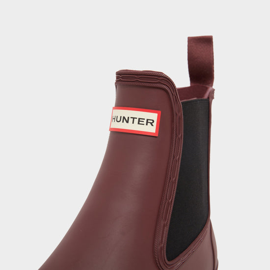 Mens Commando Chelsea Boots Brown