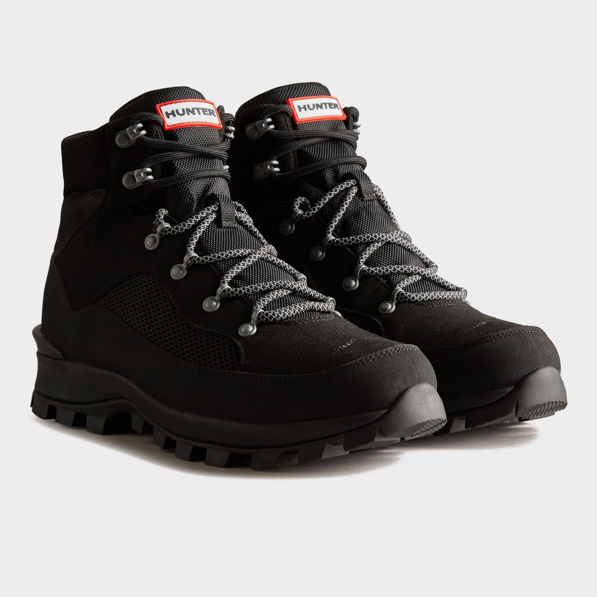 Mens Explorer Insulated Commando Boots Black