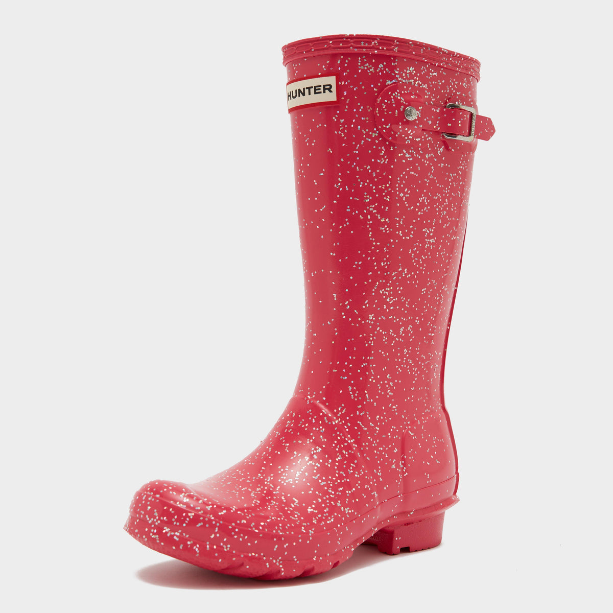 Kids Giant Glitter Wellington Boots Pink