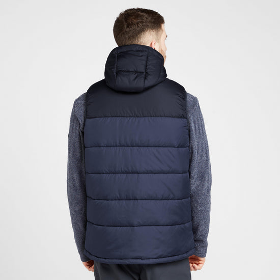 Mens Nevado Heavyweight Bodywarmer Black/Dark Grey