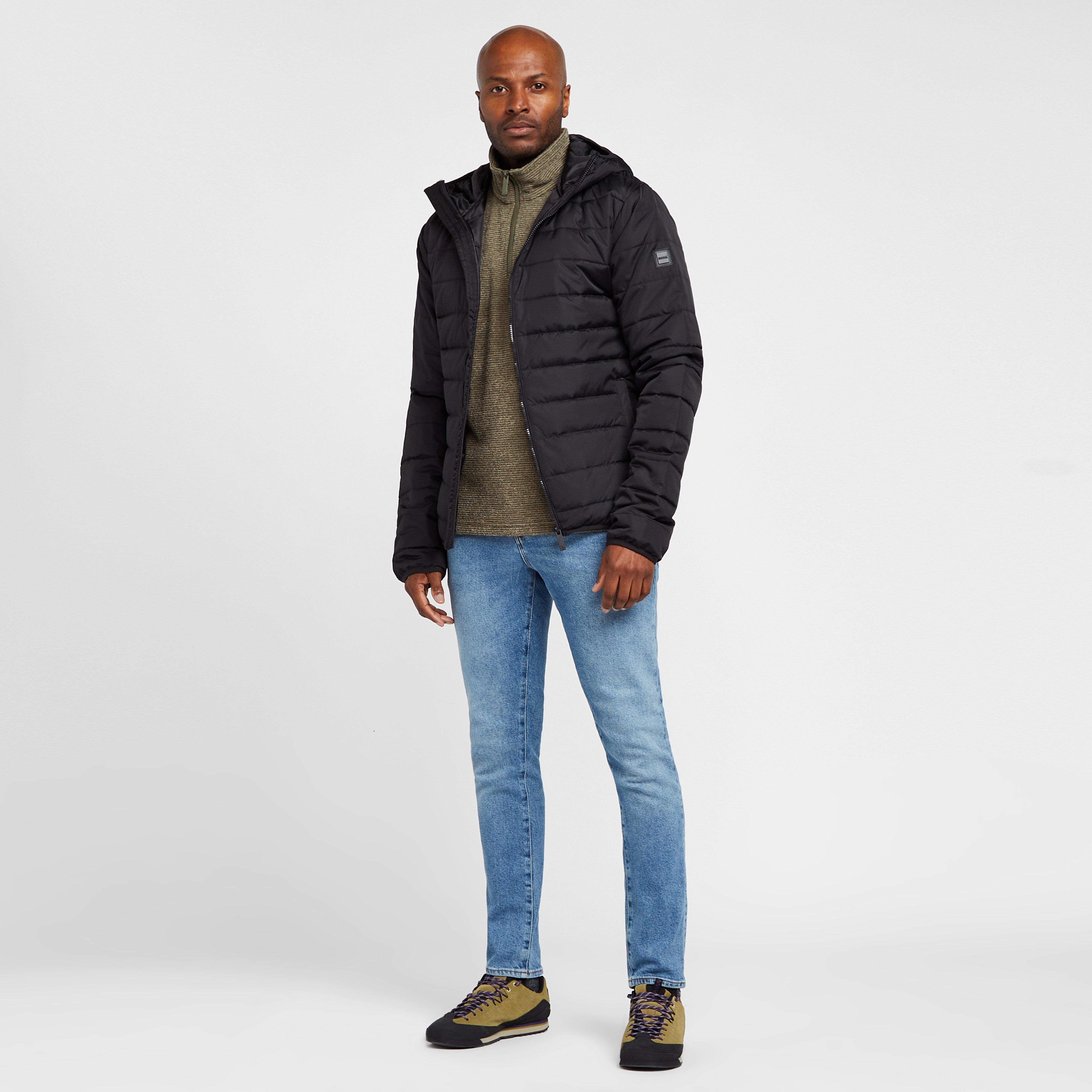 Mens Helfa Insulated Quilted Jacket Black