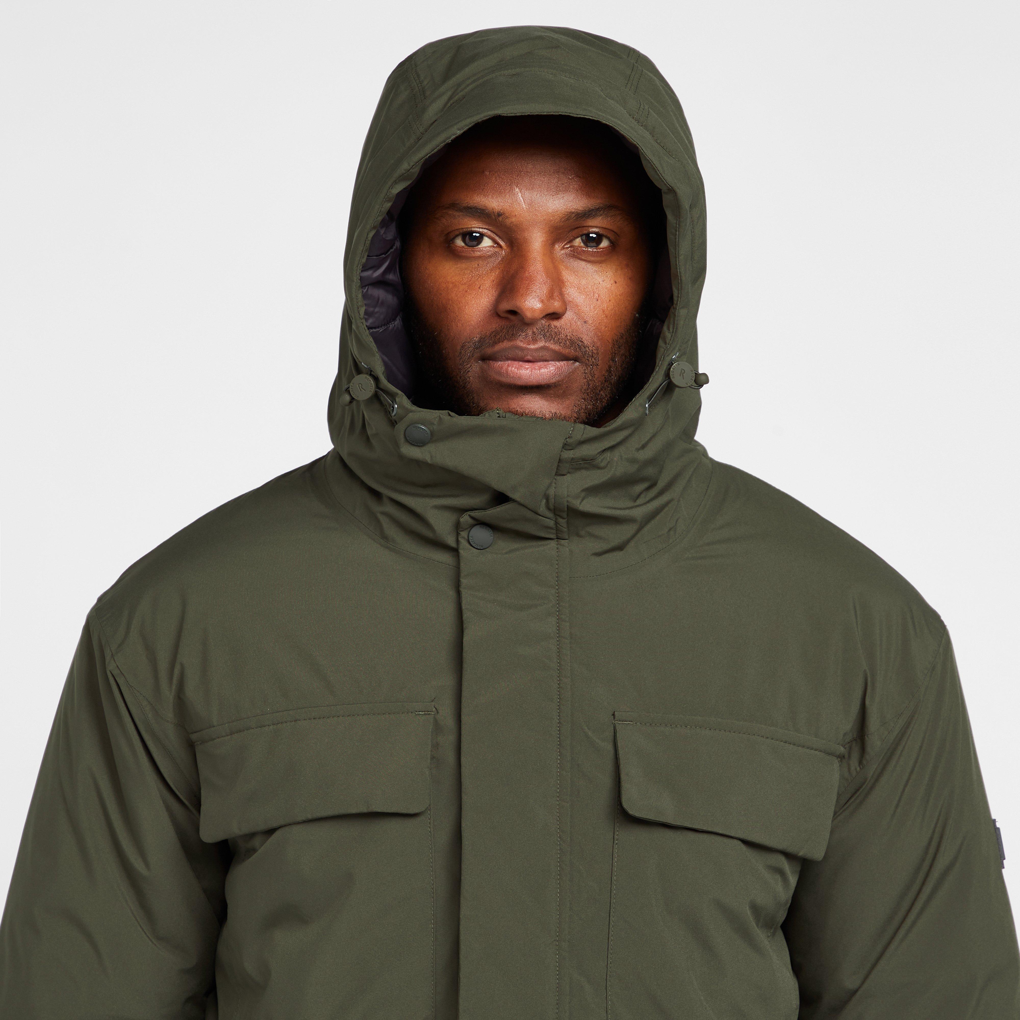 Mens Rayan Waterproof Insulated Jacket Khaki