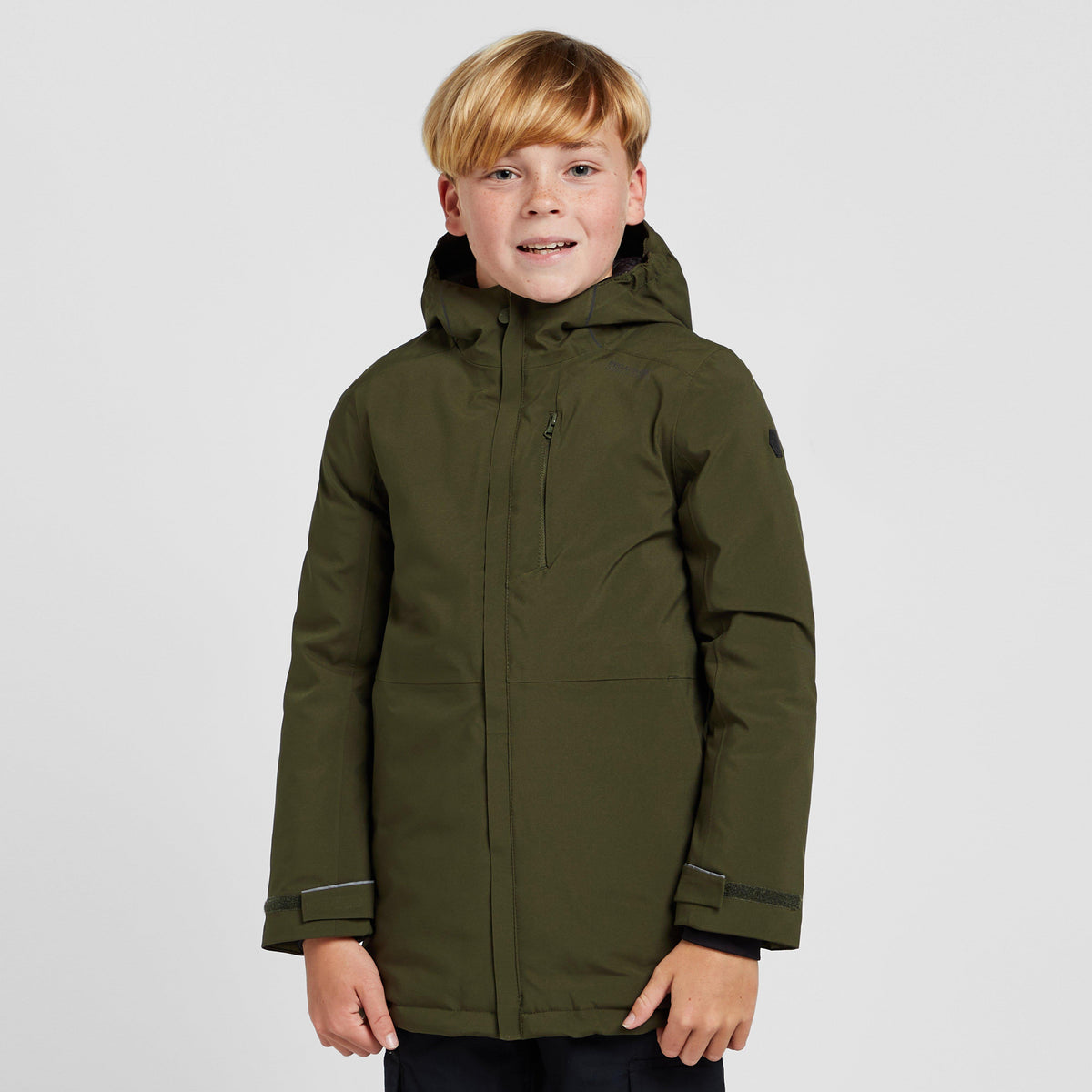 Kids Yewbank Waterproof Parka Khaki