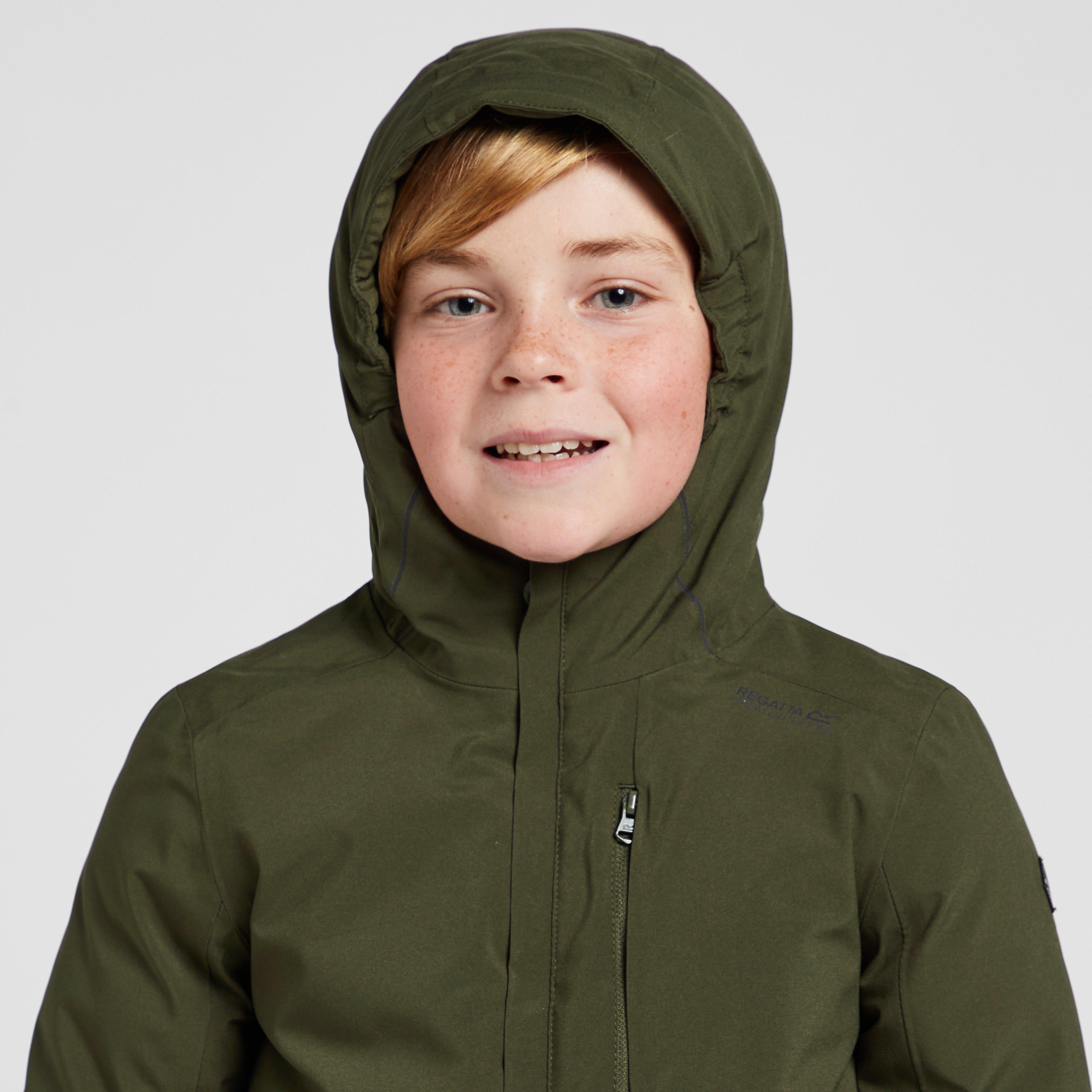 Kids Yewbank Waterproof Parka Khaki