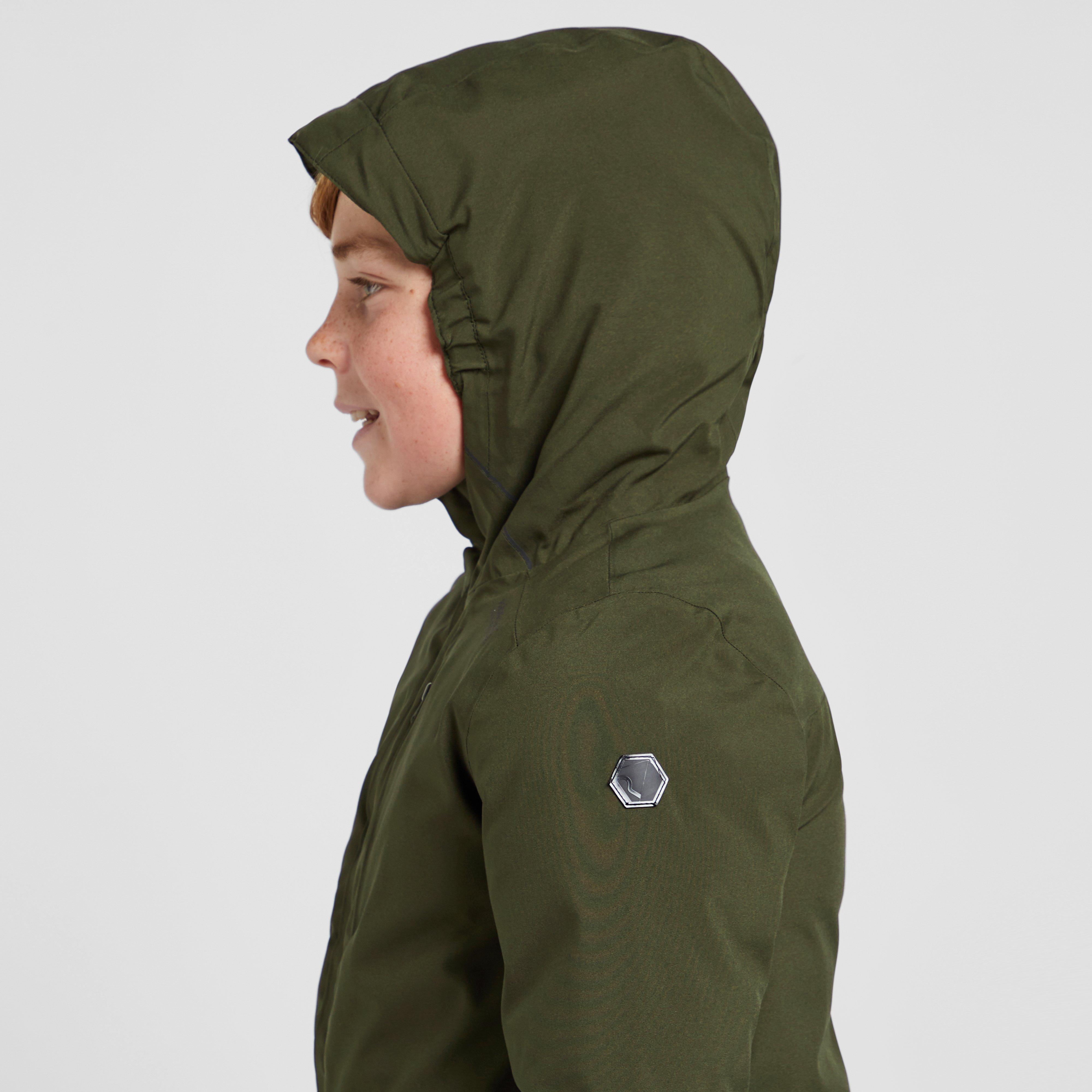 Kids Yewbank Waterproof Parka Khaki