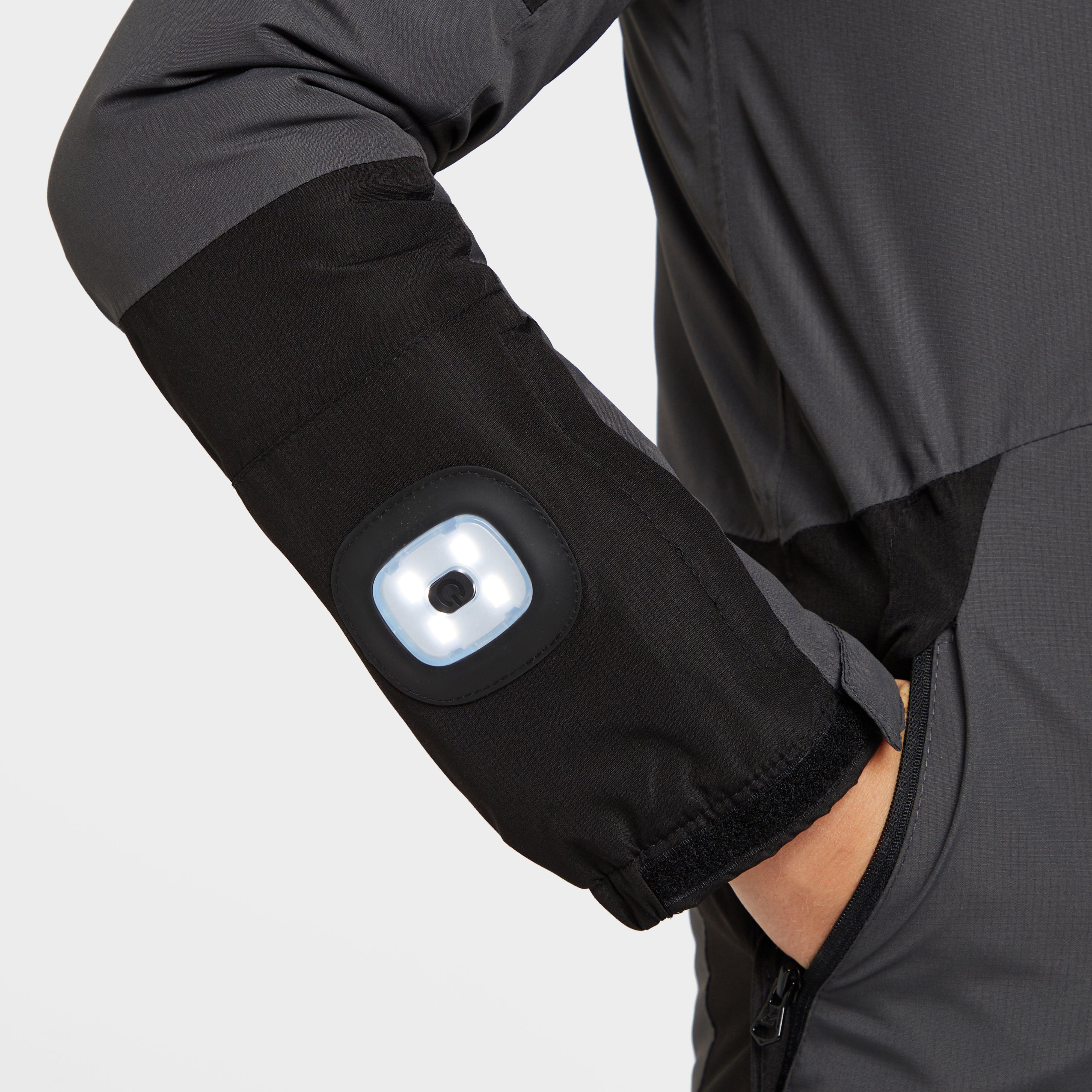 Kids Beamz II Waterproof Jacket Grey/Black