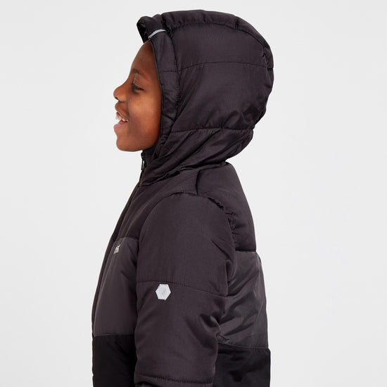 Kids Lofthouse VI Insulated Jacket Ash Dark Grey Black