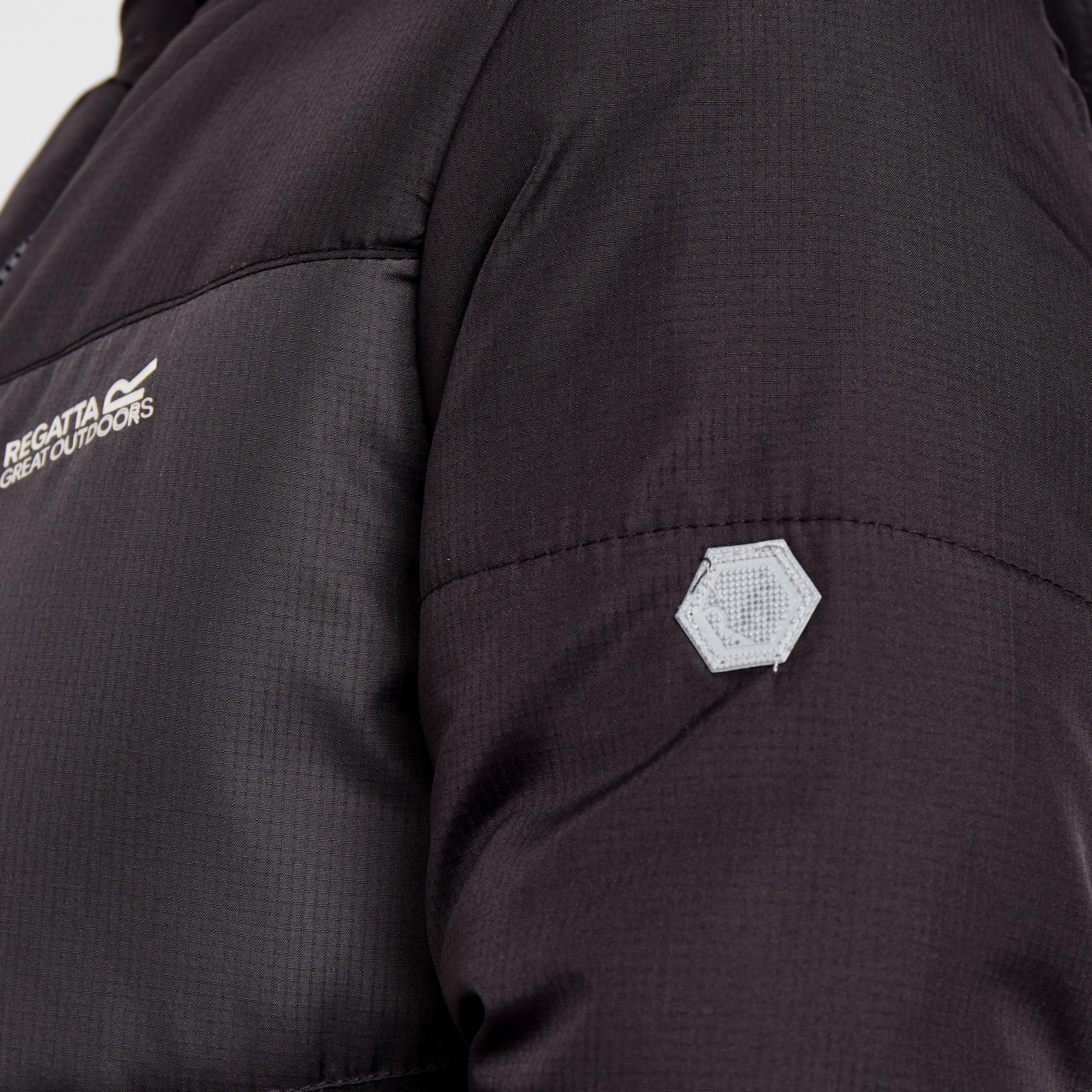 Kids Lofthouse VI Insulated Jacket Ash Dark Grey Black