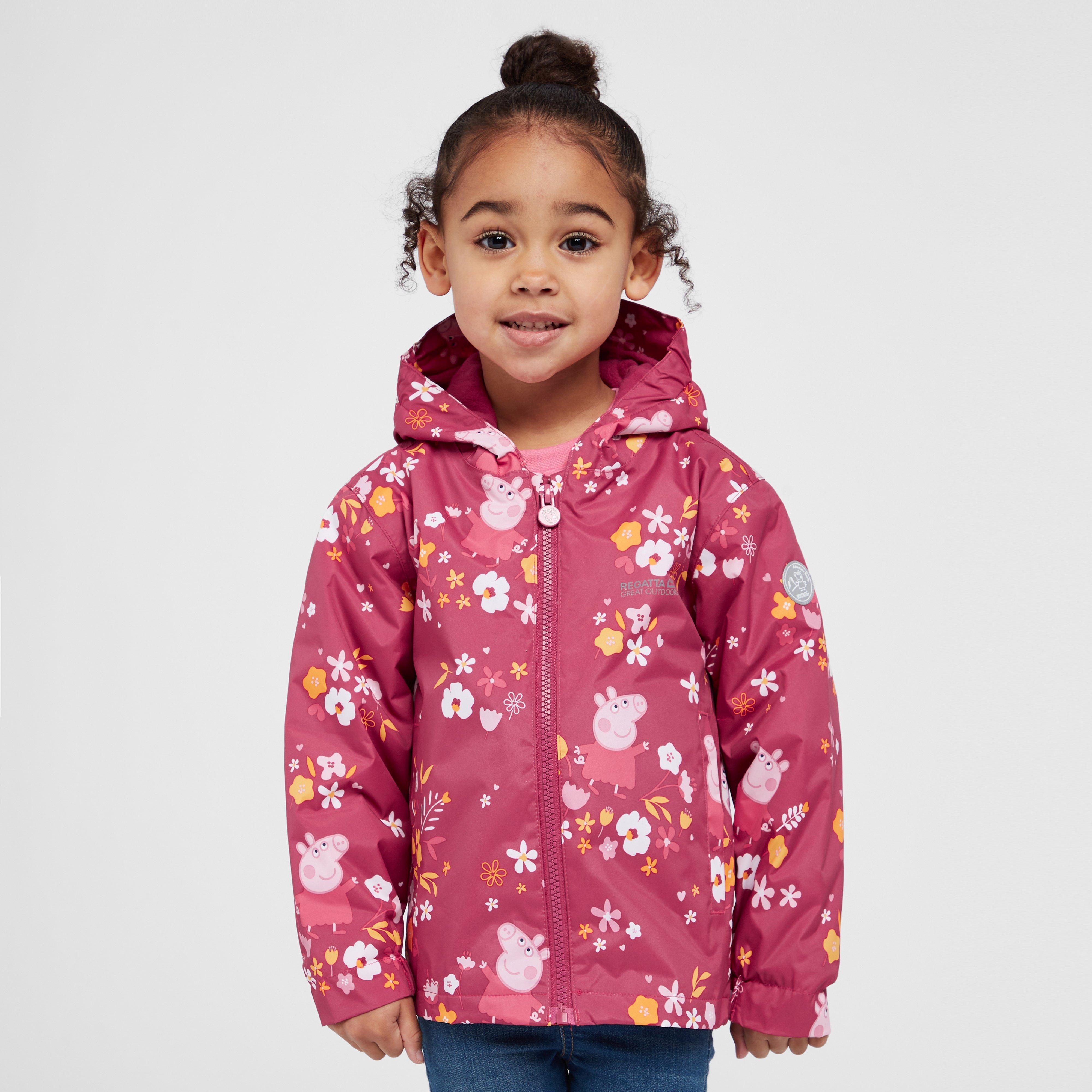 Kids Peppa Padded Muddy Puddle Jacket Pink