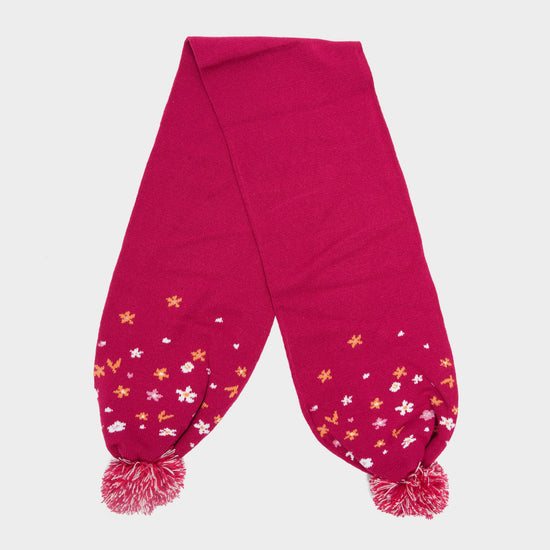 Peppa Pig Knitted Pom Pom Hat Scarf and Glove Set Pink