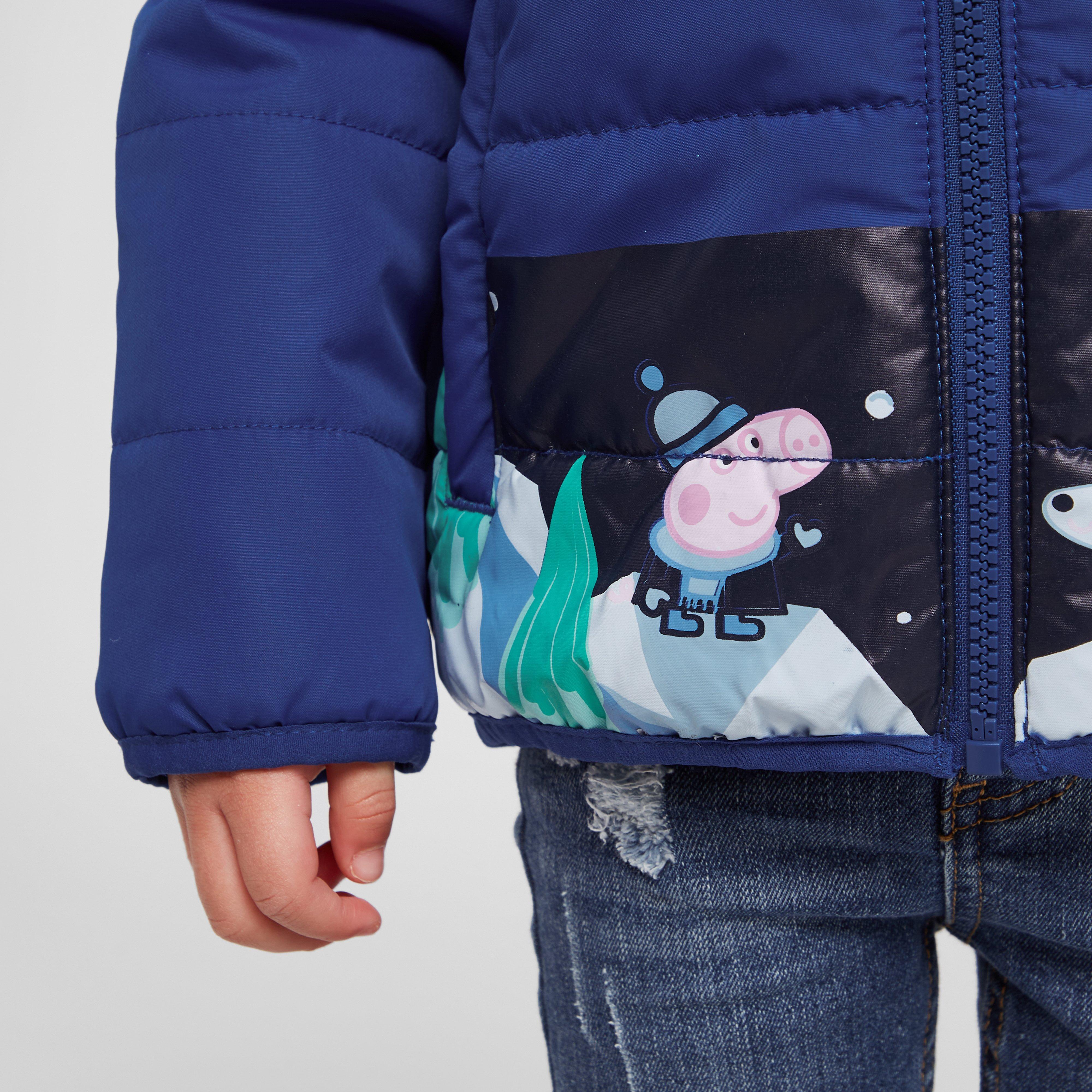 Kids Peppa Padded Jacket Space Blue